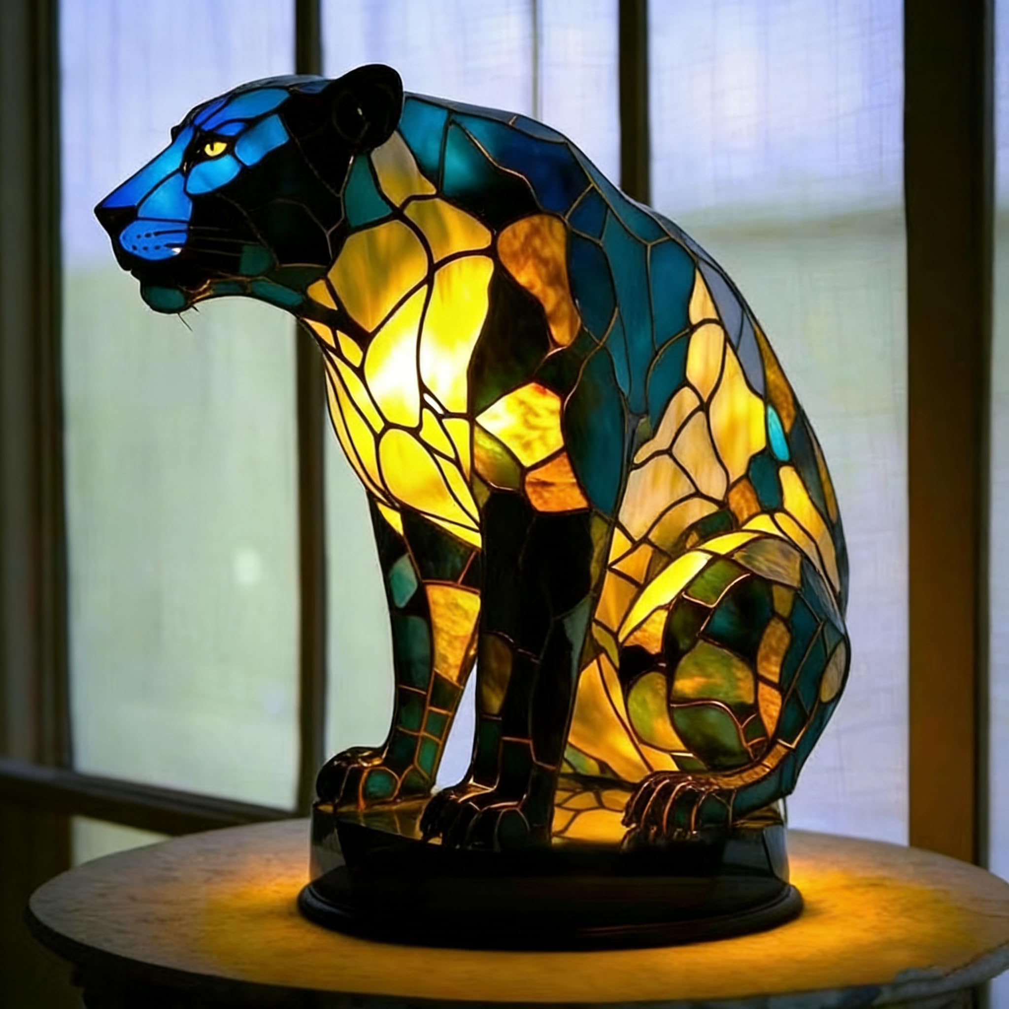 Lampe animaux 3D résine cadeau anniversaire Noël original
