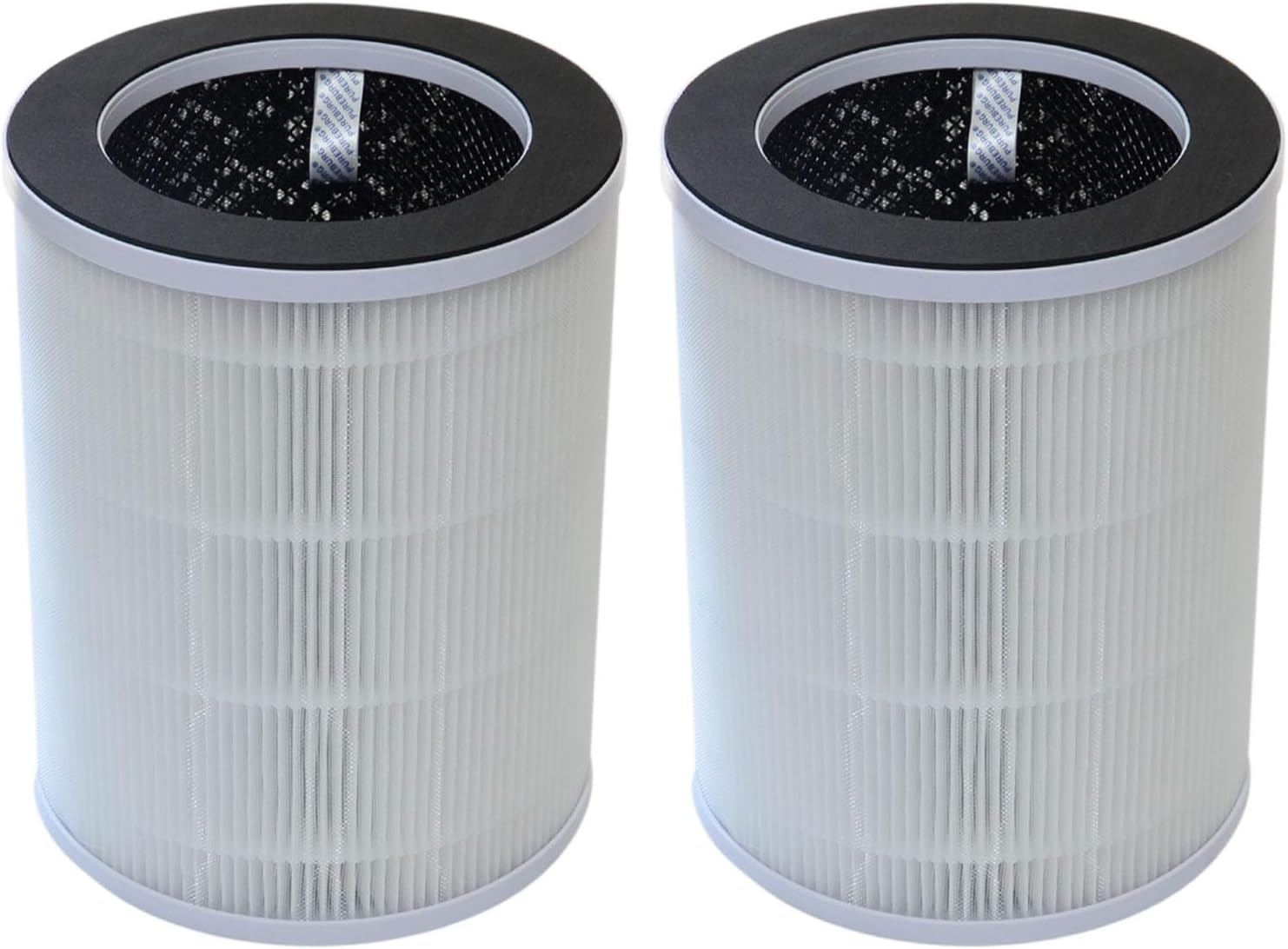 PUREBURG Replacement Filter Compatible with Ecozy AP-HA500A & KYVOL Vigoair P5 Air Purifiers, 2 Pack H13 True HEPA Activated Carbon 2-in-1 For Air Clean Dust Odor 3-Stage Filtration