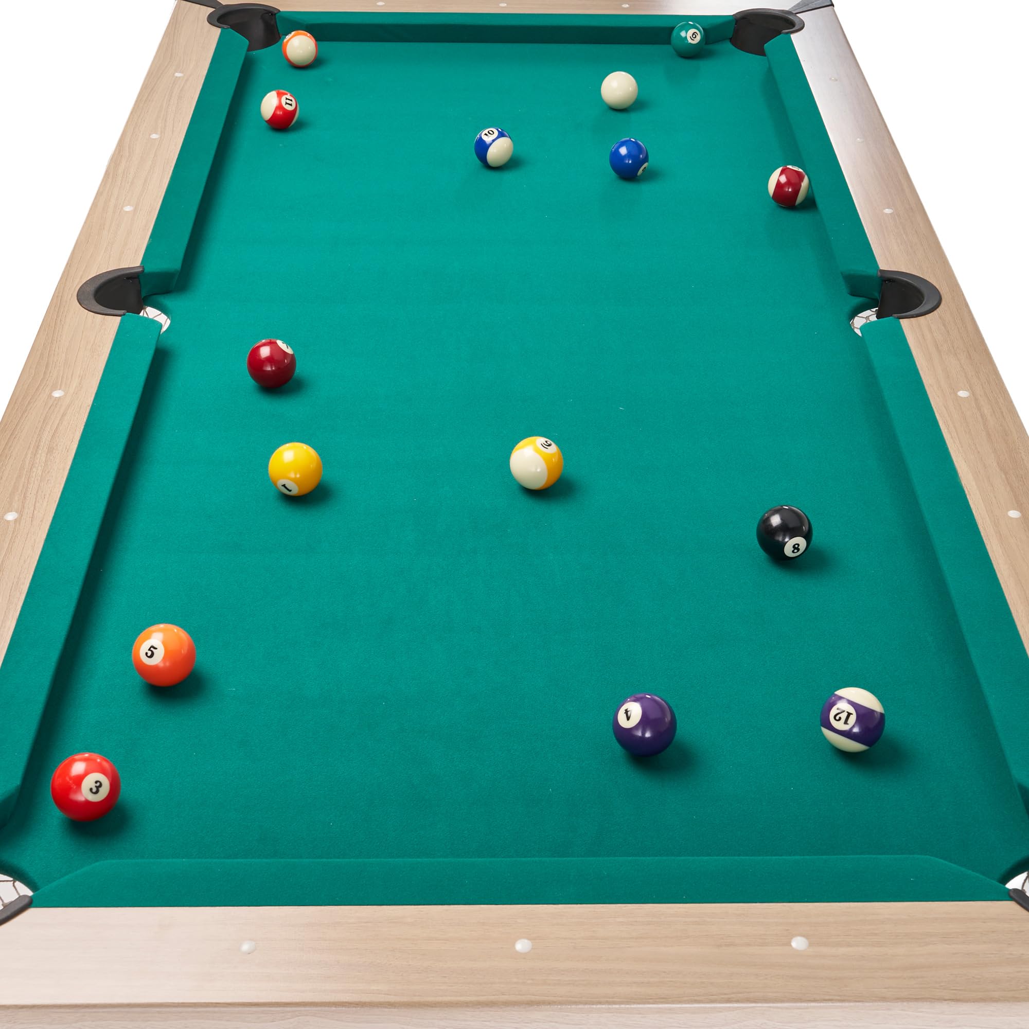 Table de Salle à Manger Convertible 3 en 1 Billard Tennis de Table 6-8 Places
