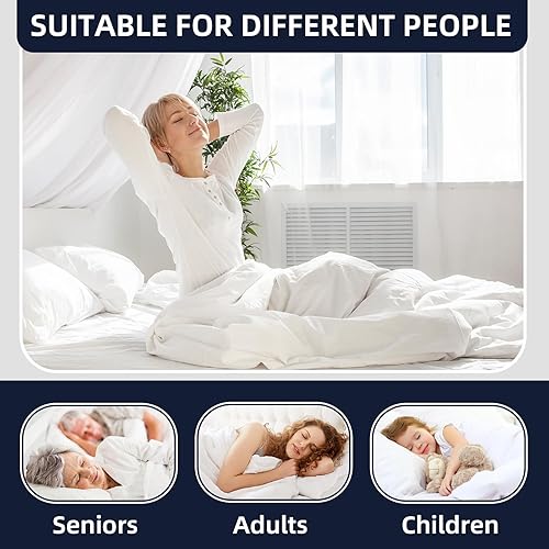 Miniatura 9 de Almohadillas de cama impermeables y lavables ultra absorbentes, de 60 x 80 pulgadas, reutilizables, a prueba de fugas, para adultos, bebés y