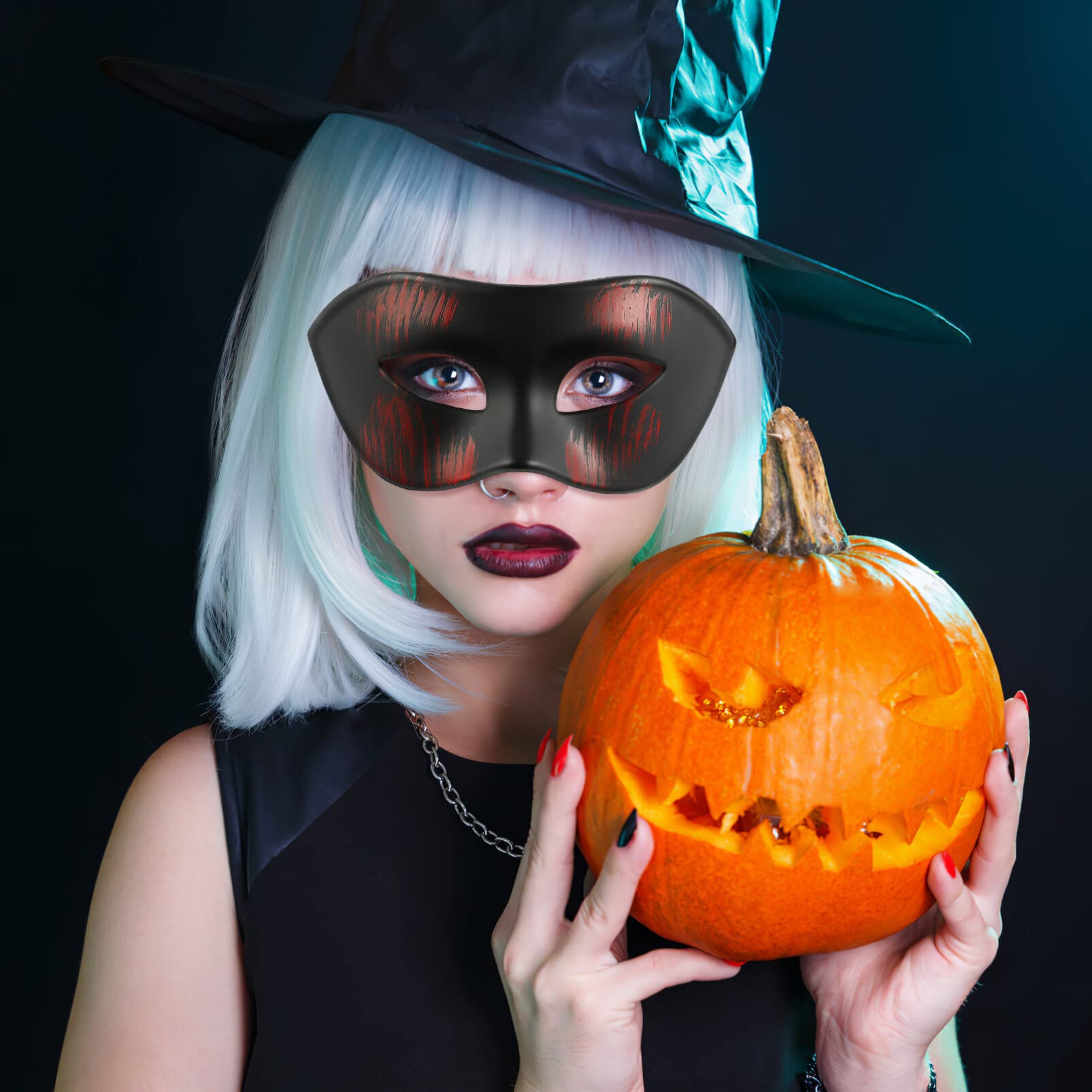 4 sztuk impreza z okazji Halloween maska ​​pół twarzy Masquerade przebranie maski maski weneckie maski greckie maski Mardi Gras zaopatrzenie imprezy/307