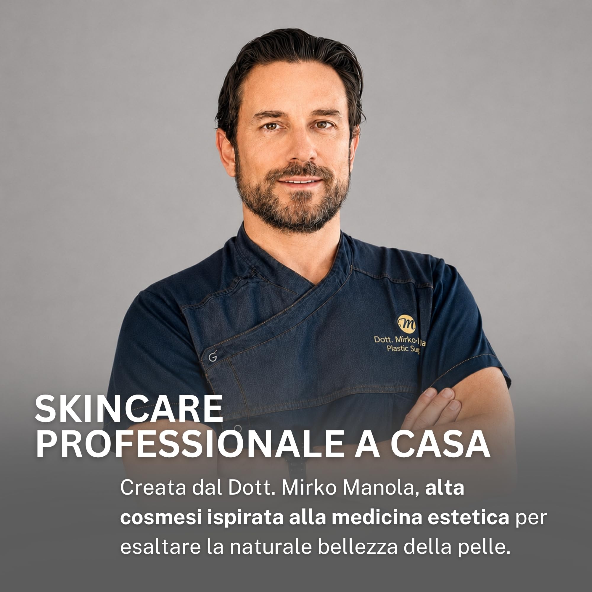 Crema Viso Antirughe Liftante 30 ml, Siero Viso Acido Ialuronico ad Alta Concentrazione, Uomo Donna, Trattamento Anti-Età con Niosomi, Crema Acido Ialuronico