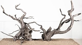 LANDEN Natural Spider Wood Aquarium Decorative Fish Tank Decorations, Driftwood Branches (12-16 Inch, XL) 4 Pcs