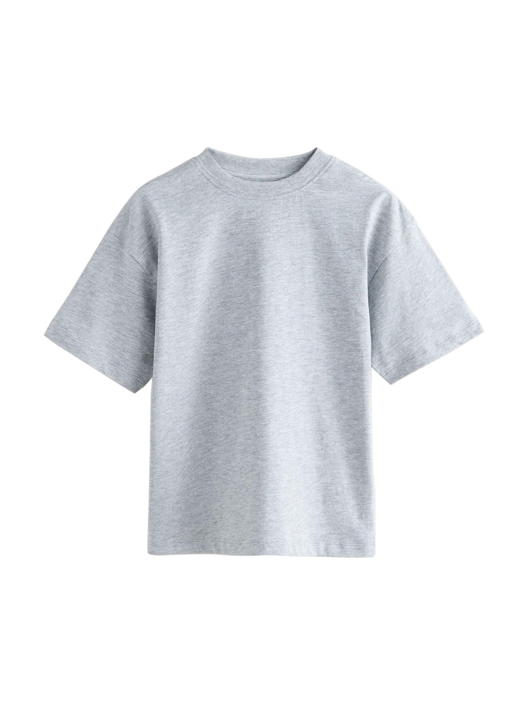 NEXT Jungen Relaxed Fit Kurzarm-T-Shirts, 8er-Pack