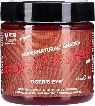 Manic Panic Supernaturals Tiger's Eye Semi-Permanent Hair Dye 118ml