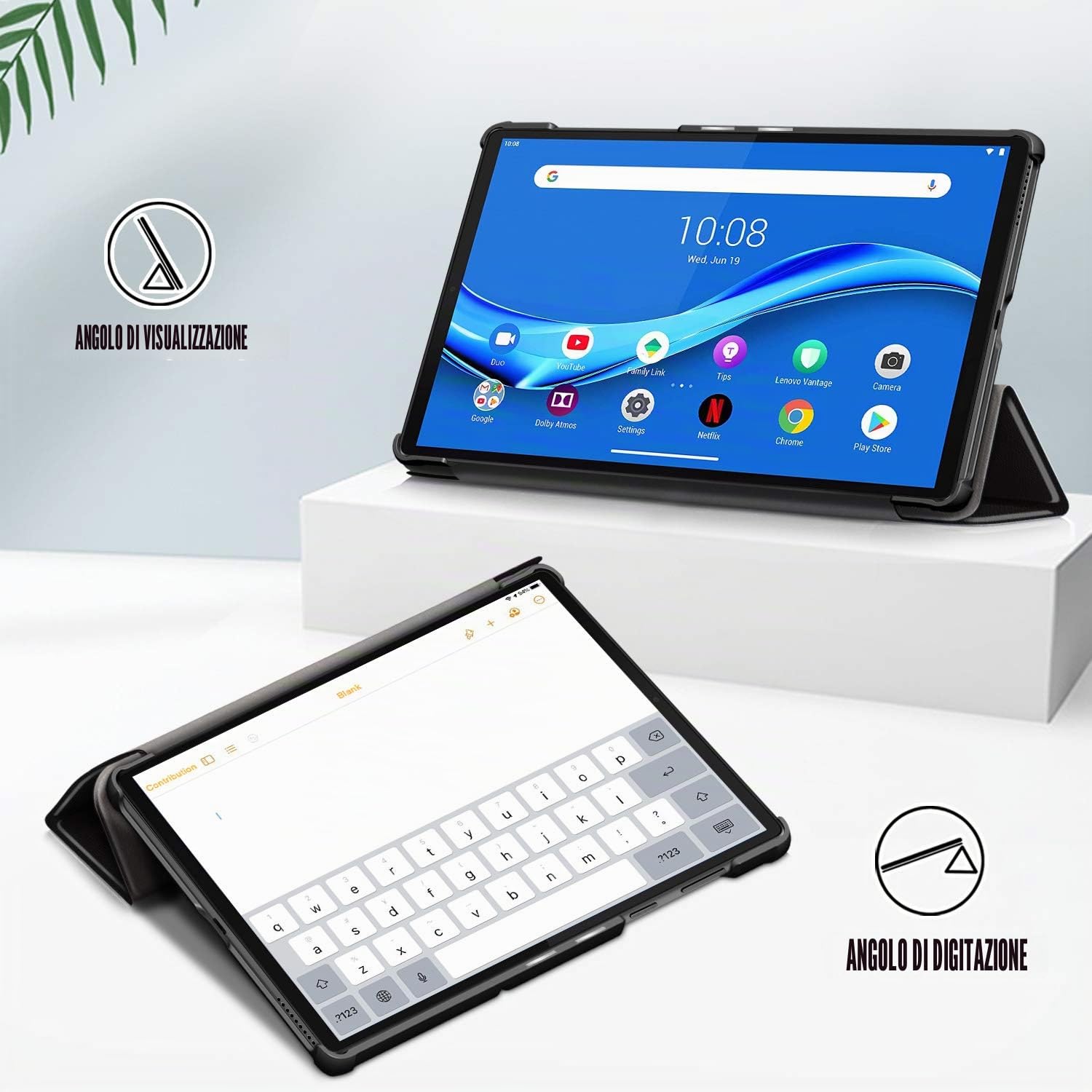 Custodia Per Lenovo Tab M10 HD 2nd Gen TB-X306X – Modello Kpop Stray Kids Skzoo, Flip In PU Con Supporto Antiscivolo, Antiurto - 3