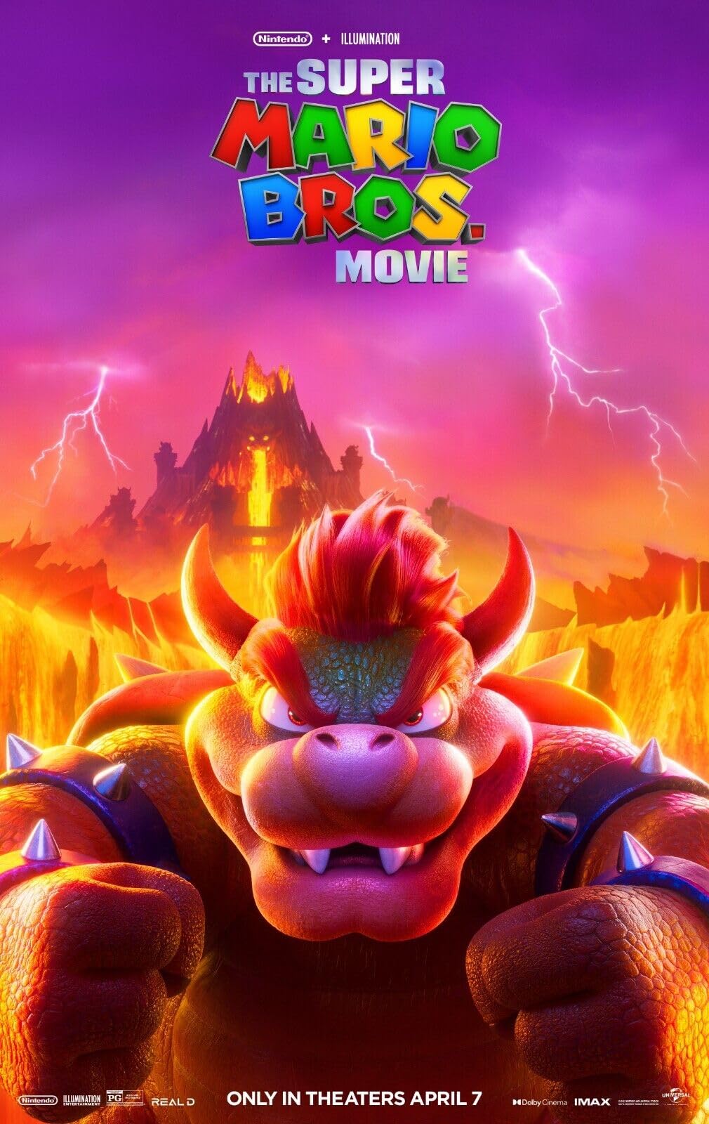 The Super Mario Bros Poster Video Game Movie Gamer Wall Art Home Decor Print A4