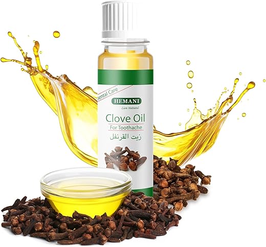 Hemani Olio di chiodi di garofano Dental Care Mal di denti e...