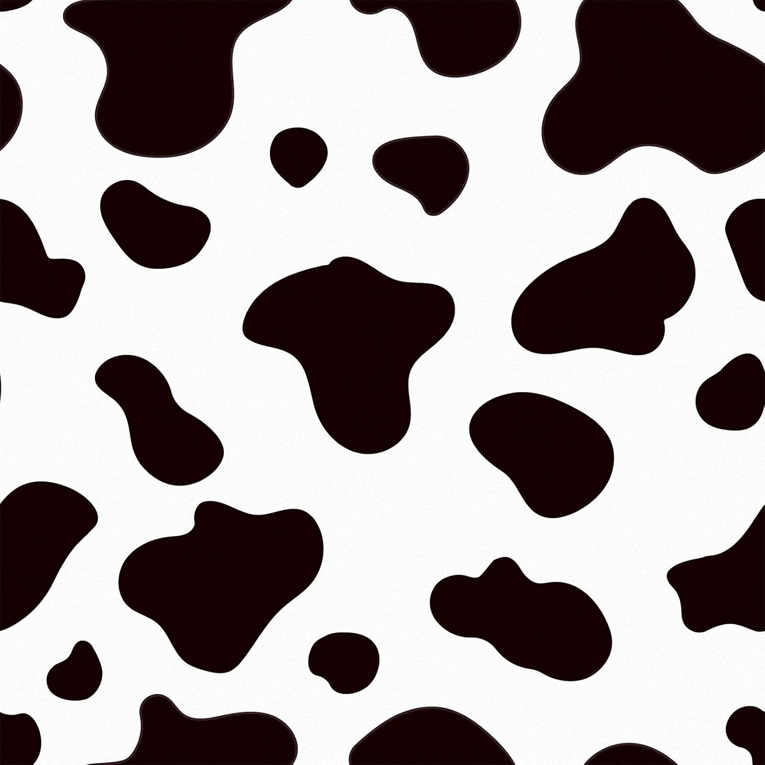 Black and White Cow Spots Contact Paper Cow Print Stickers Wall Paper Peel and Stick Modern White Contact Paper for Cabinets Cute Wallpaper for Kids Room Cow Wall Decor 17.5"x314"