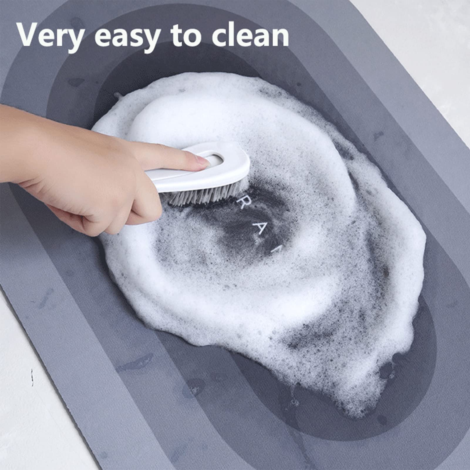 Tapis De Bain Antidérapant En Diatomite 60x90 Cm – Super Absorbant, Séchage Rapide, Pour Salle De Bain Ou Cuisine