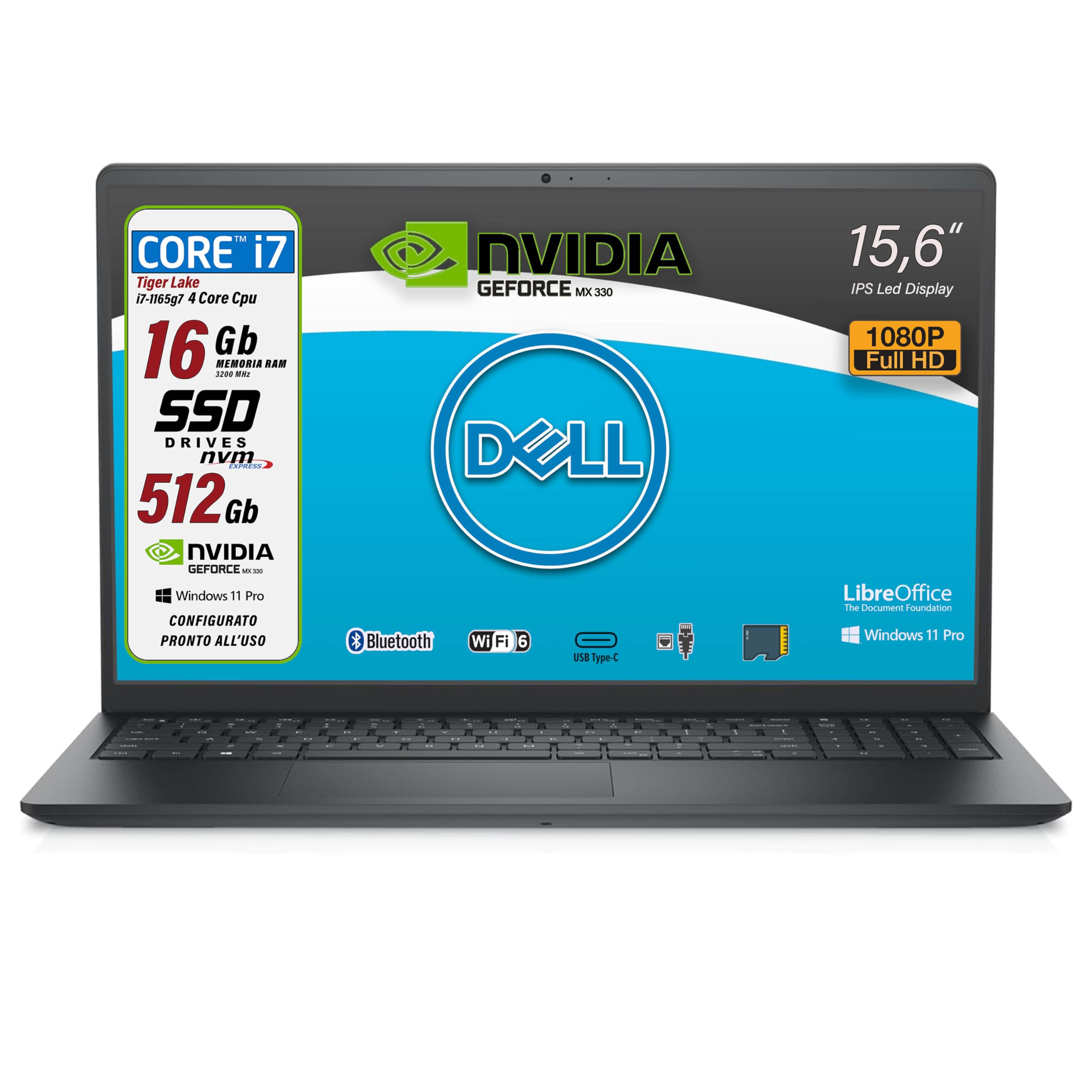 Dell i7/11世代/メモリ16GB/SSD256GB/WiFi6/b600 単体】【Windows11 64bit】【Core i7-8700】【メモリー16GB