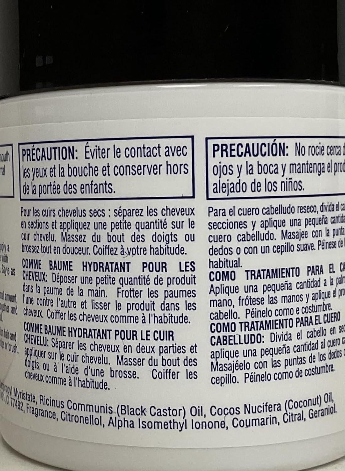 Isoplus Black Castor Oil Hair And Scalp Conditioner (Pack of 3)