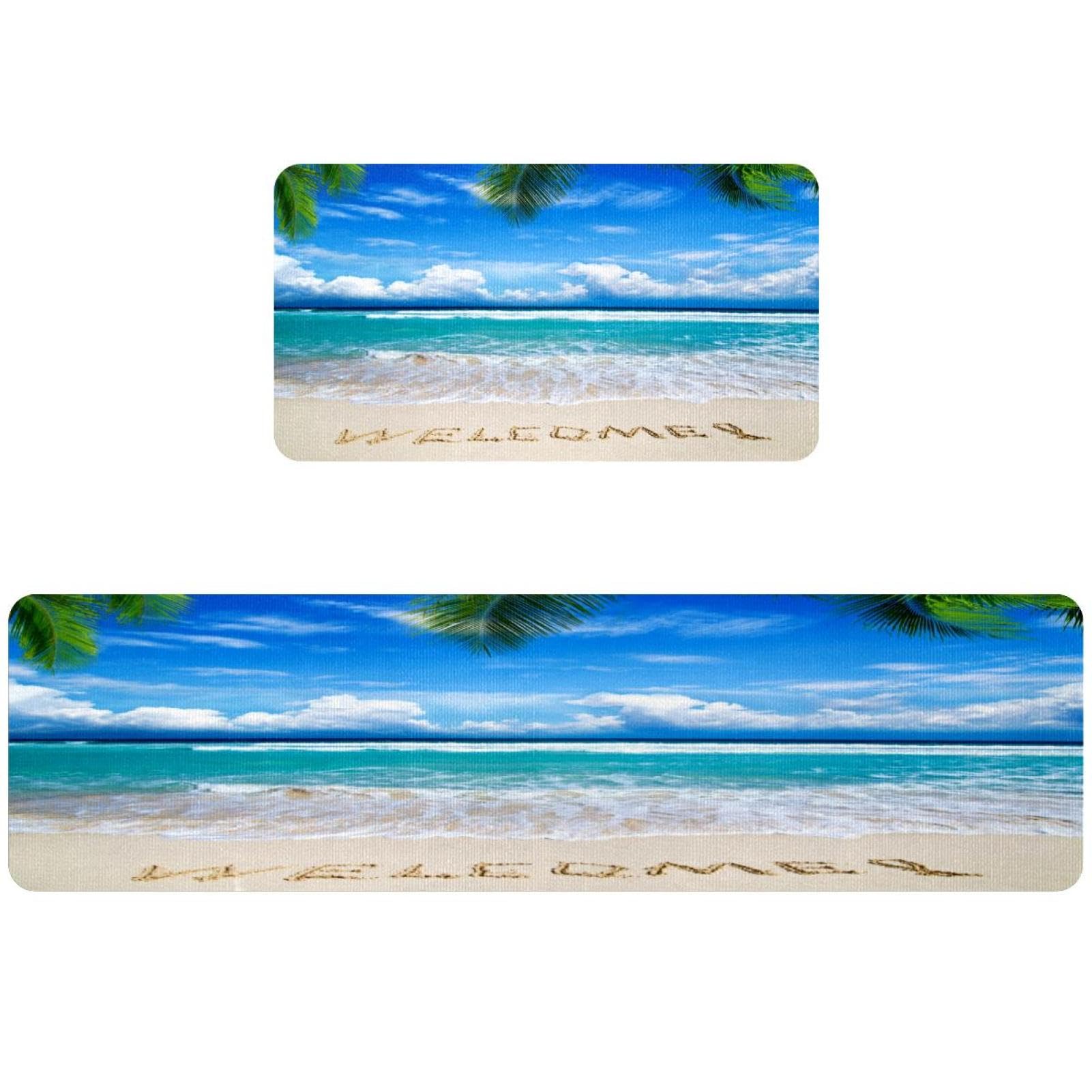 Tapete de cocina super absorbente y lavable VAPOKF juego antideslizante