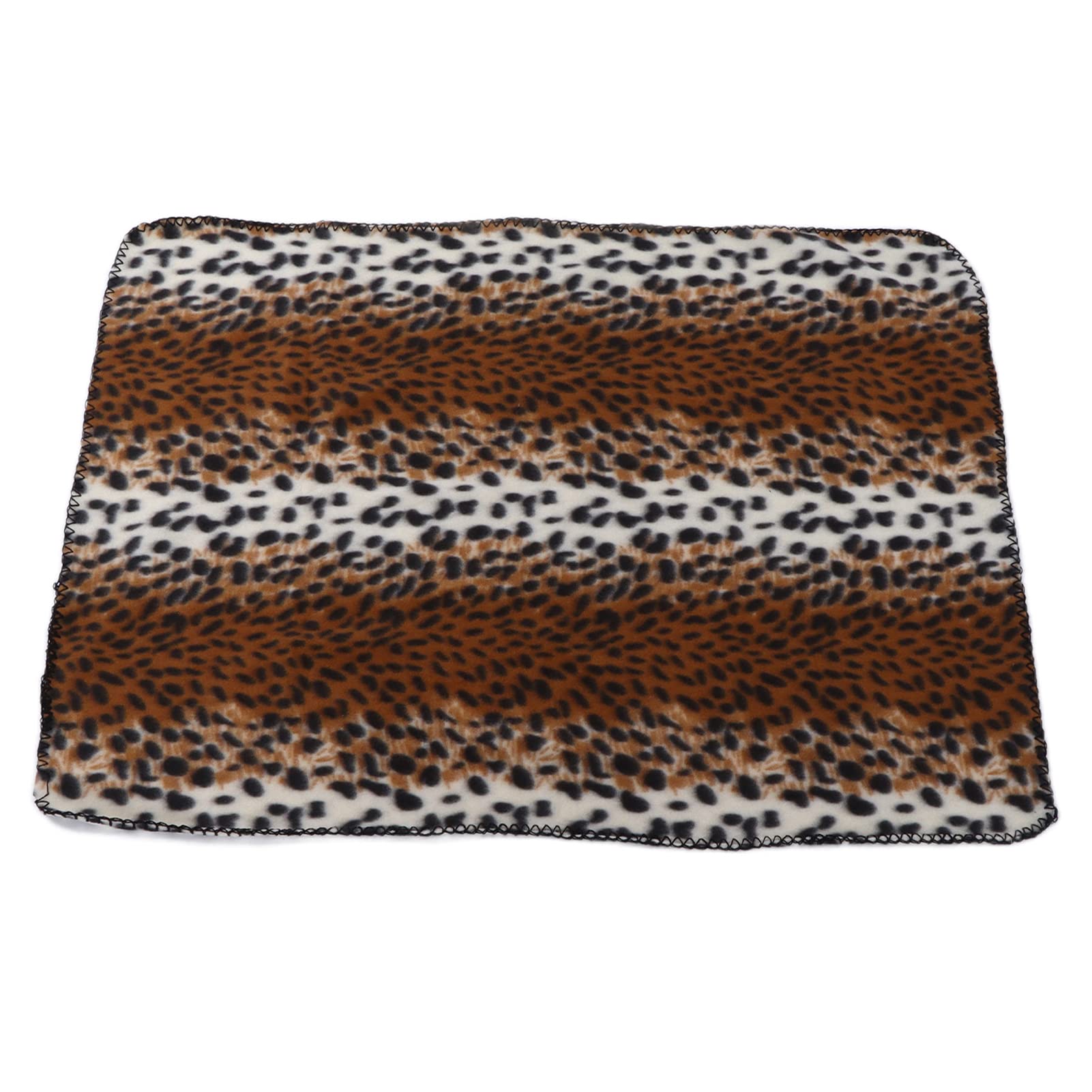 Manta para Mascotas Mantas De Recepción De Felpa Cálida Y Suave Mantas De Franela para Perros Mantas para Perros Pequeños Gatos Mullidos(S Estampado de Leopardo)