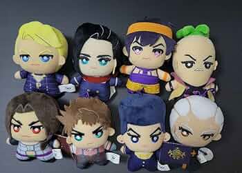 Amazon.co.jp: ジョジョの奇妙な冒険 ちみっともぬい 8体セット