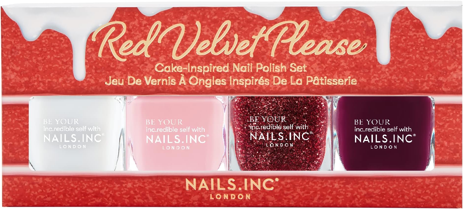 Nails.INC Red Velvet Please Nail Polish