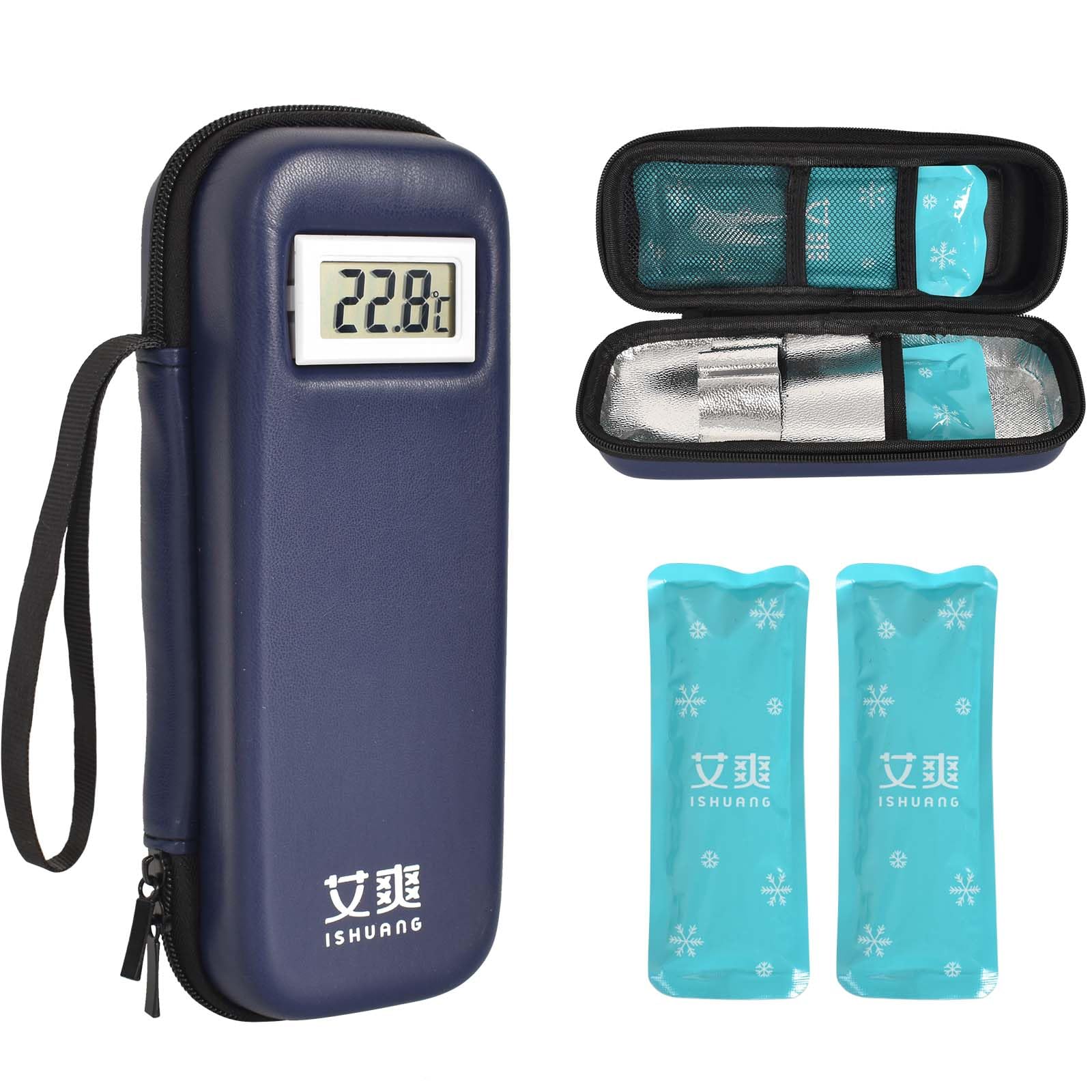 Borse Termiche Per Trasporto Insulina | Borsa Diabetic's | Marsupio Fit Nero Elite Bags