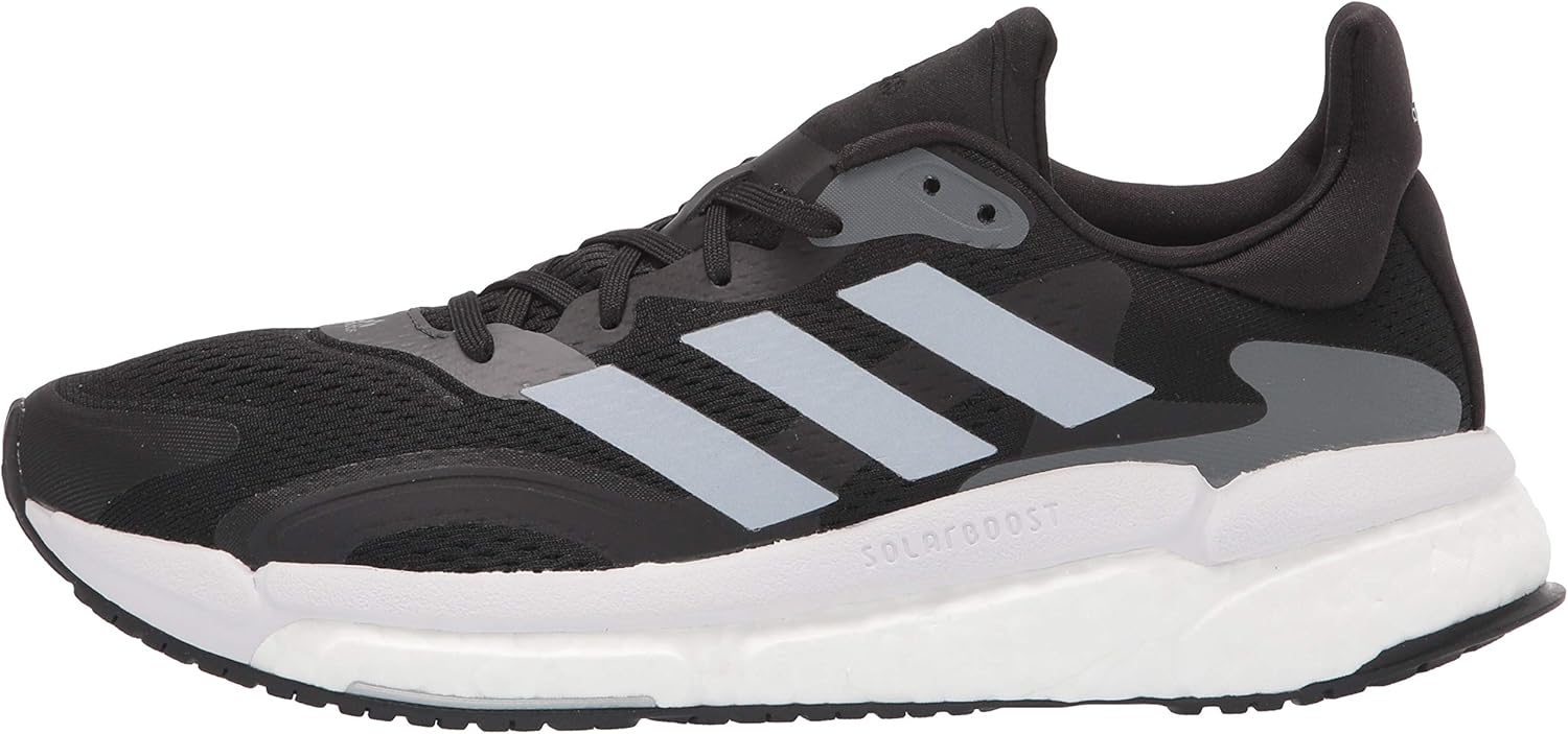 Vista 8 de adidas Tenis de correr Solar Boost 21 para mujer, Core BlackHalo SilverGrey Seis, 5