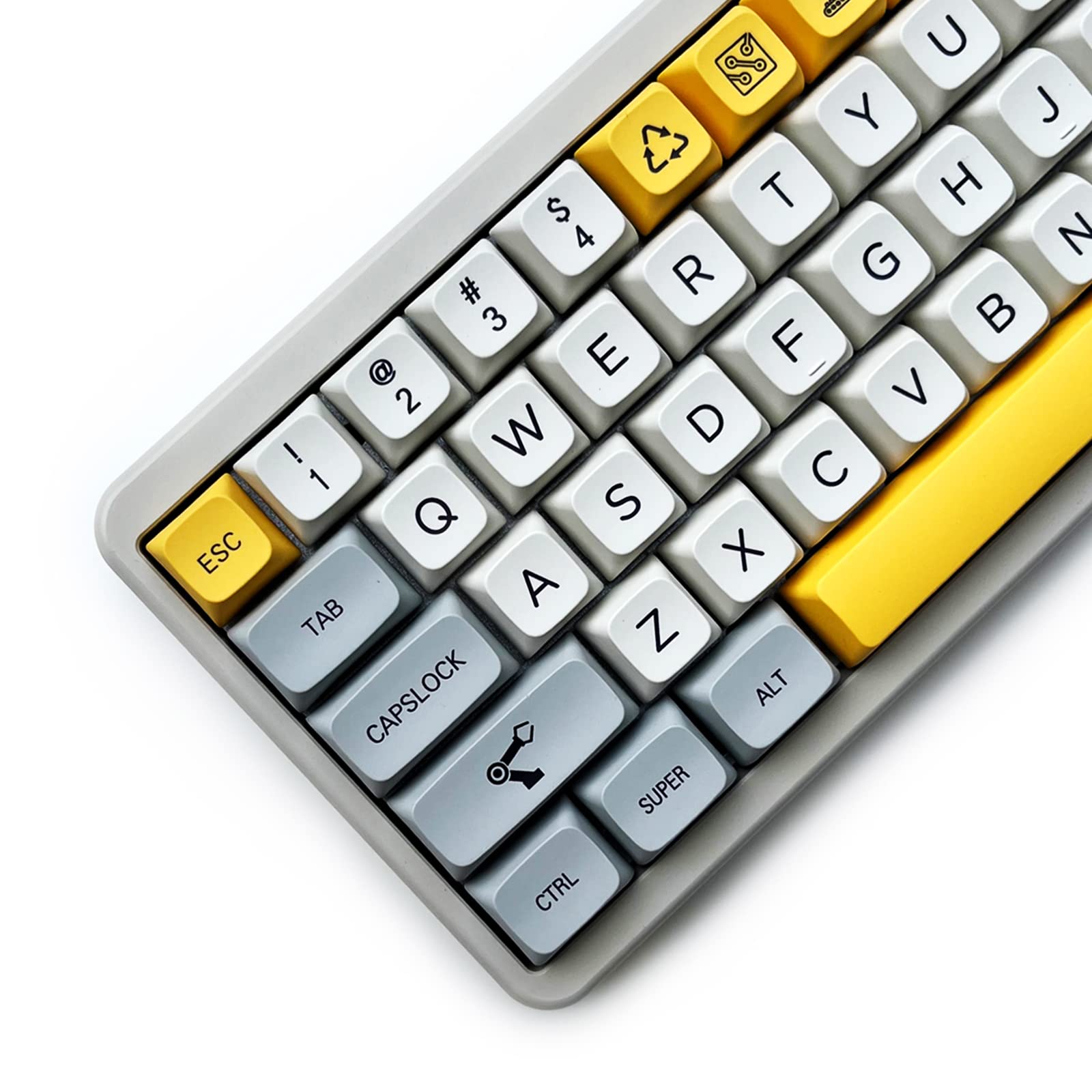 Buy XDK Custom Keycaps 121 Keys(PBT XDA DyeSub) Heavy Industry Retro