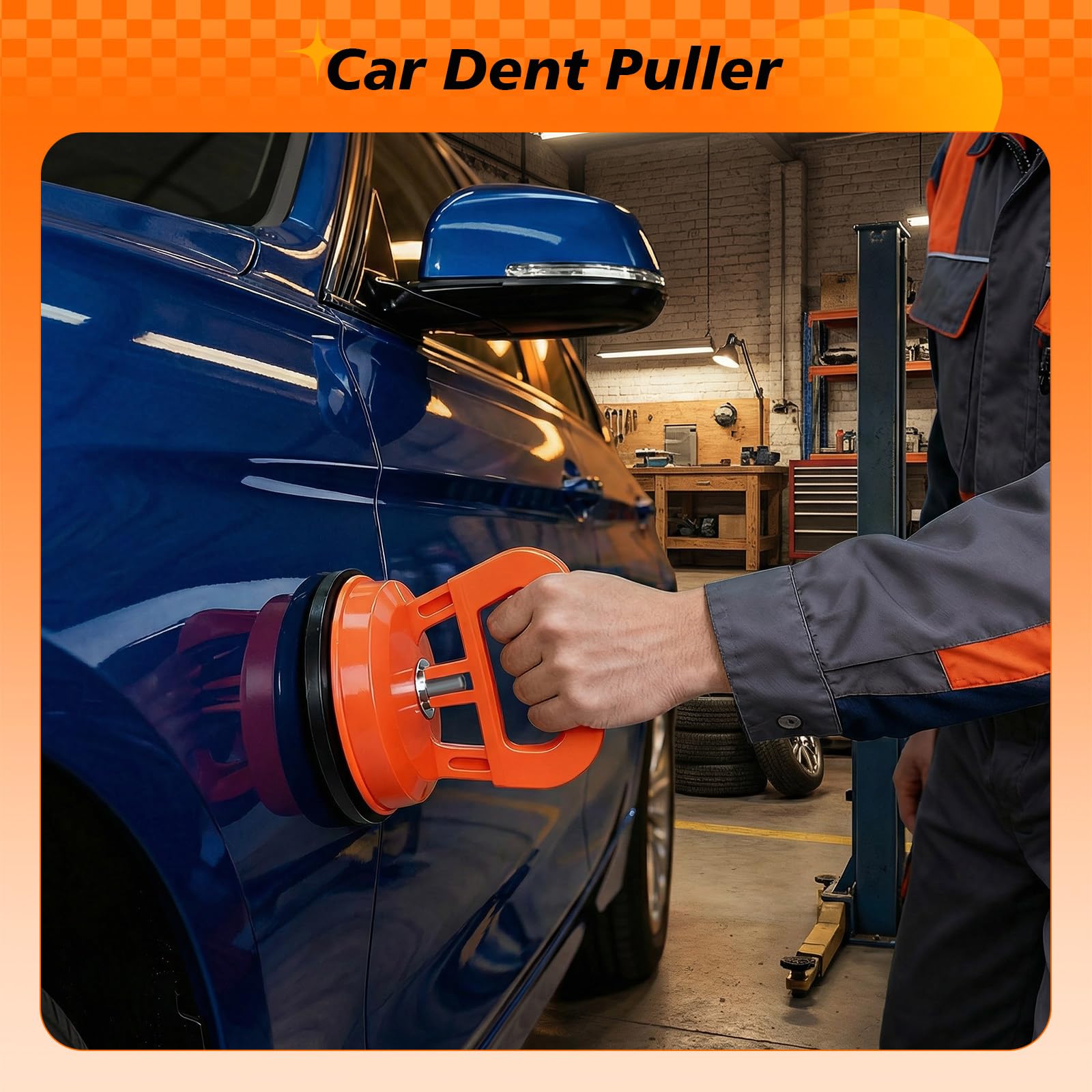 Car Dent Puller, 3 Pack Dent Removal Tool with High Strength Suction Cups Car Dent Remover Dent Removal Kit for Car Surface,Glass,Tiles Lifting and Objects Moving (1 Large+2 Small) — view 6