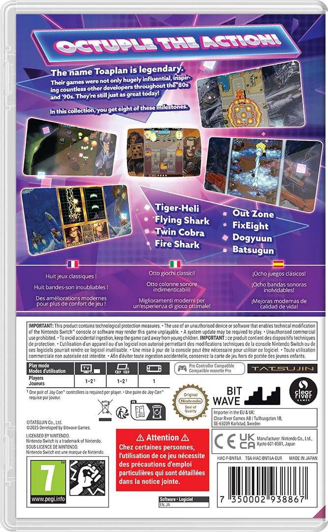 Amazon.com: Toaplan Arcade Collection Vol. 1 NS : Video Games