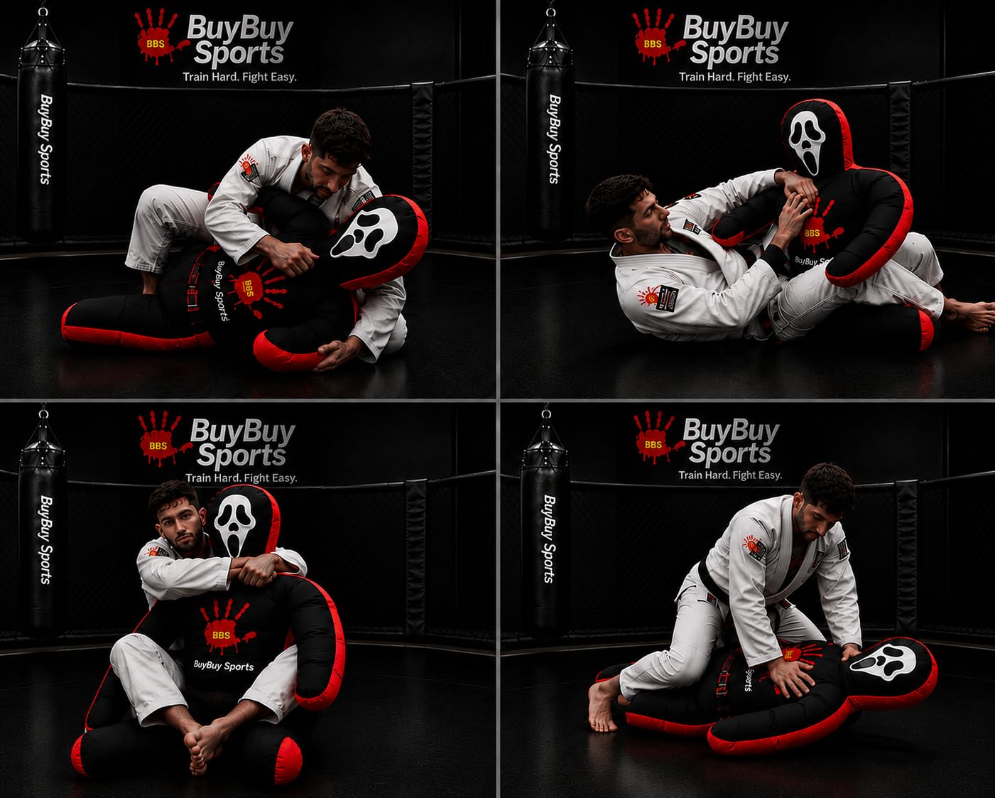 KaufenKaufen Sport MMA Training, Brazilian Jiu Jitsu, BJJ Bag, Judo Kampfsport und Fitnesstraining, Boxdummy, Grappling Dummy, Boxsack Dummy, Fighting, Wrestling, Wurfdummy Stehposition- ungefüllt
