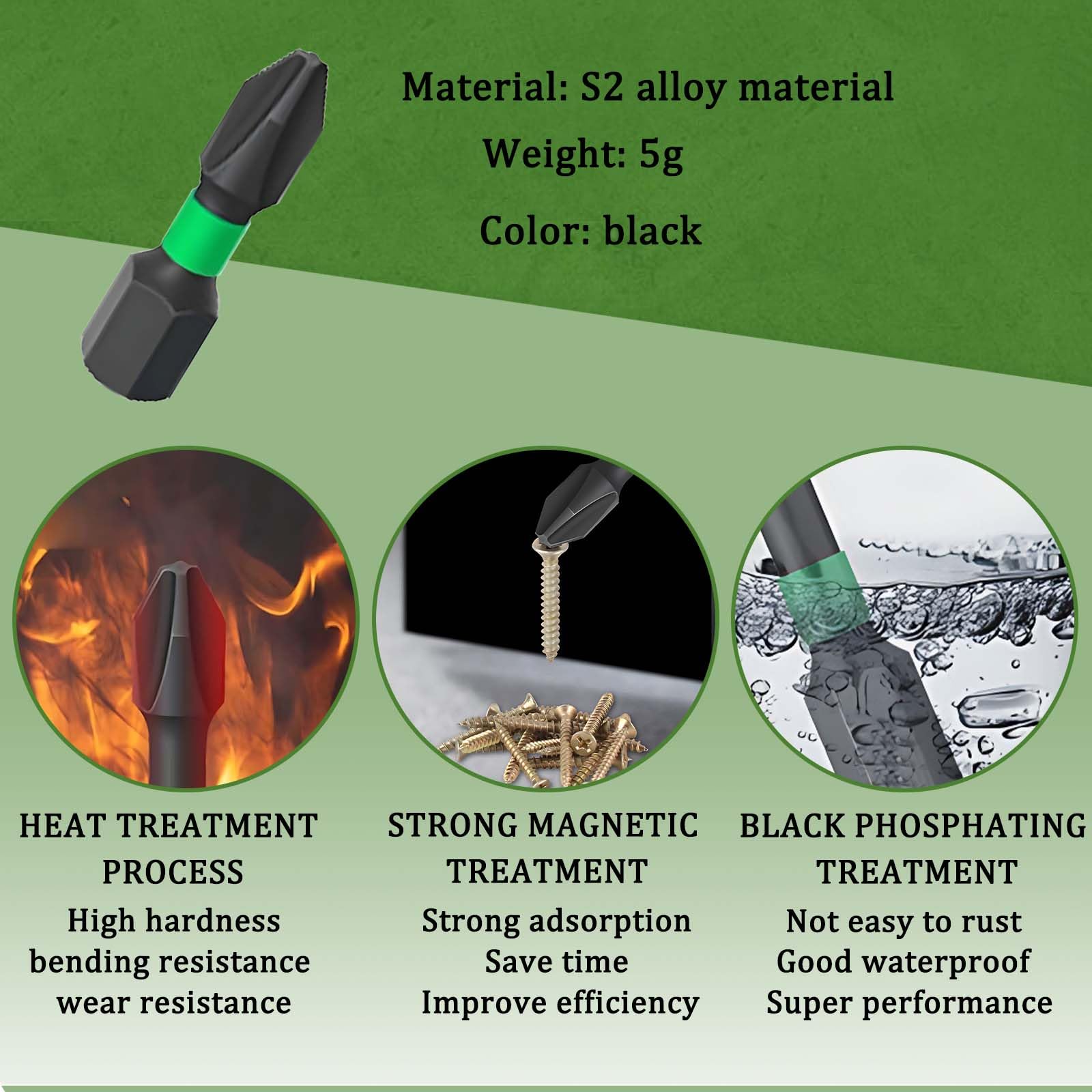 20pcs Interesting Cross Bits for Electric Drill - Image 3