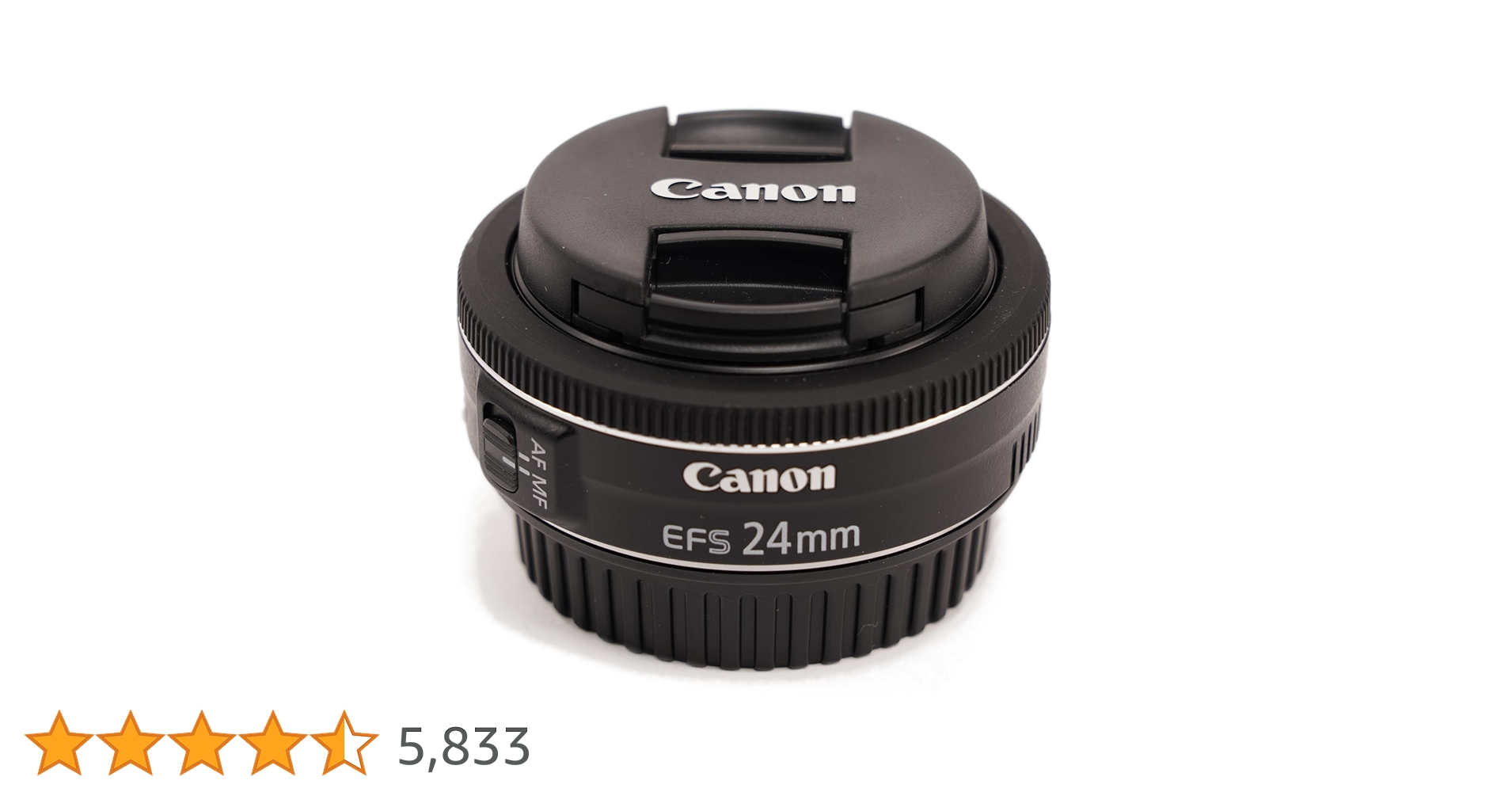Amazon.co.jp: Canon EF-S 24mm f/2.8 STM Lens並行輸入 : CANON
