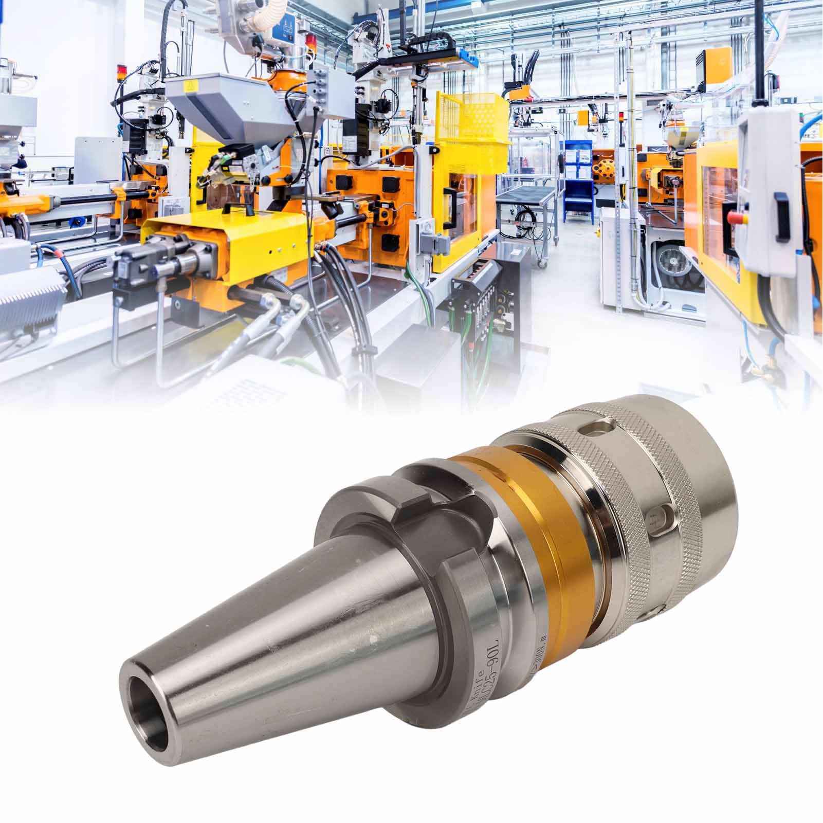 Generic Uchwyt Narzędziowy ze Stali Stopowej 90 Mm Niklowany Uchwyt Wiertarski do Frezowania CNC i Tokarki 1 Szt