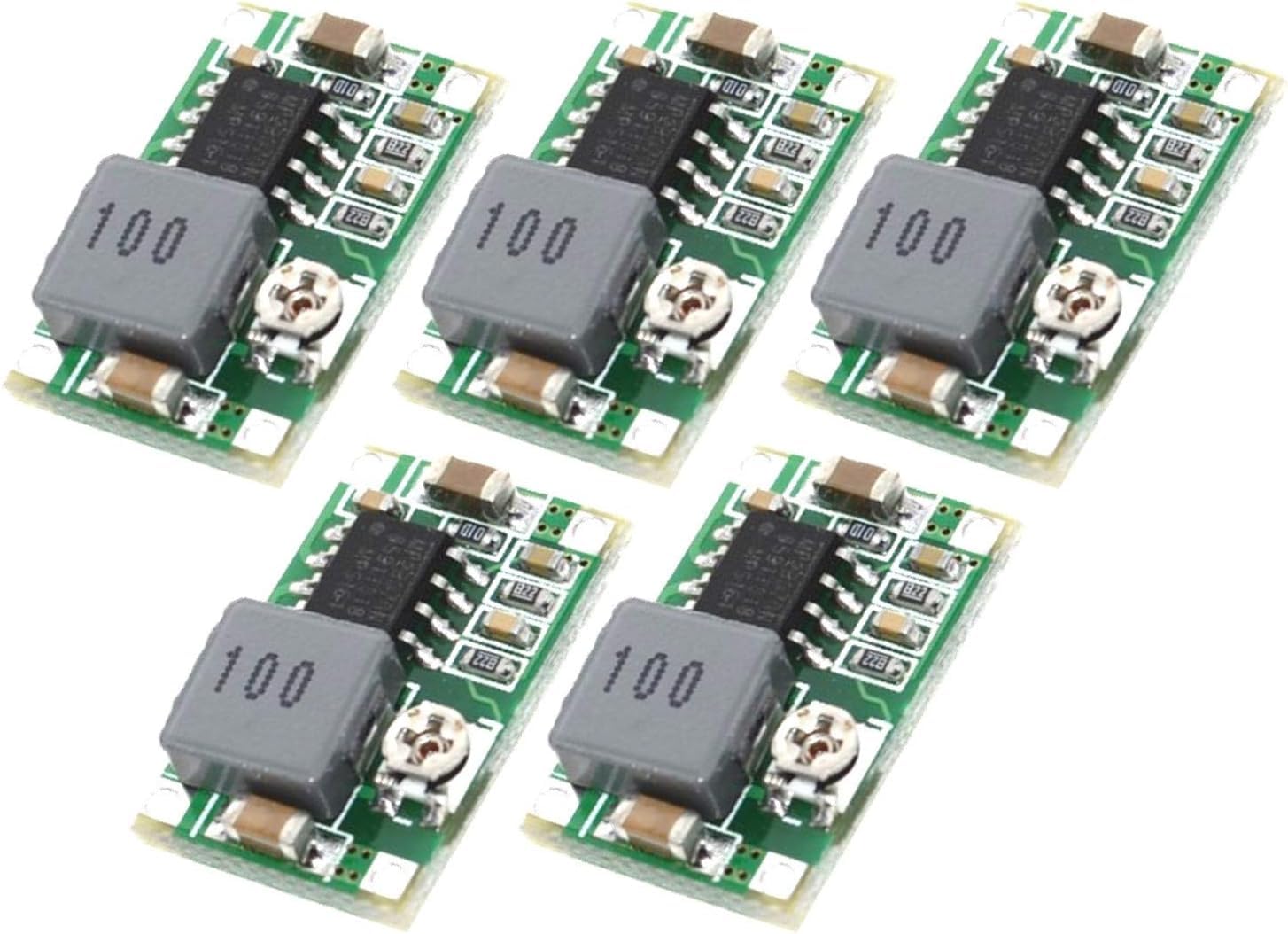 Techtonics Mini360 Mini-360 DC-DC Buck Converter Step Down Power Supply Module 4.7V-23V to 1V-17V Small (Pack of 5)-image-15