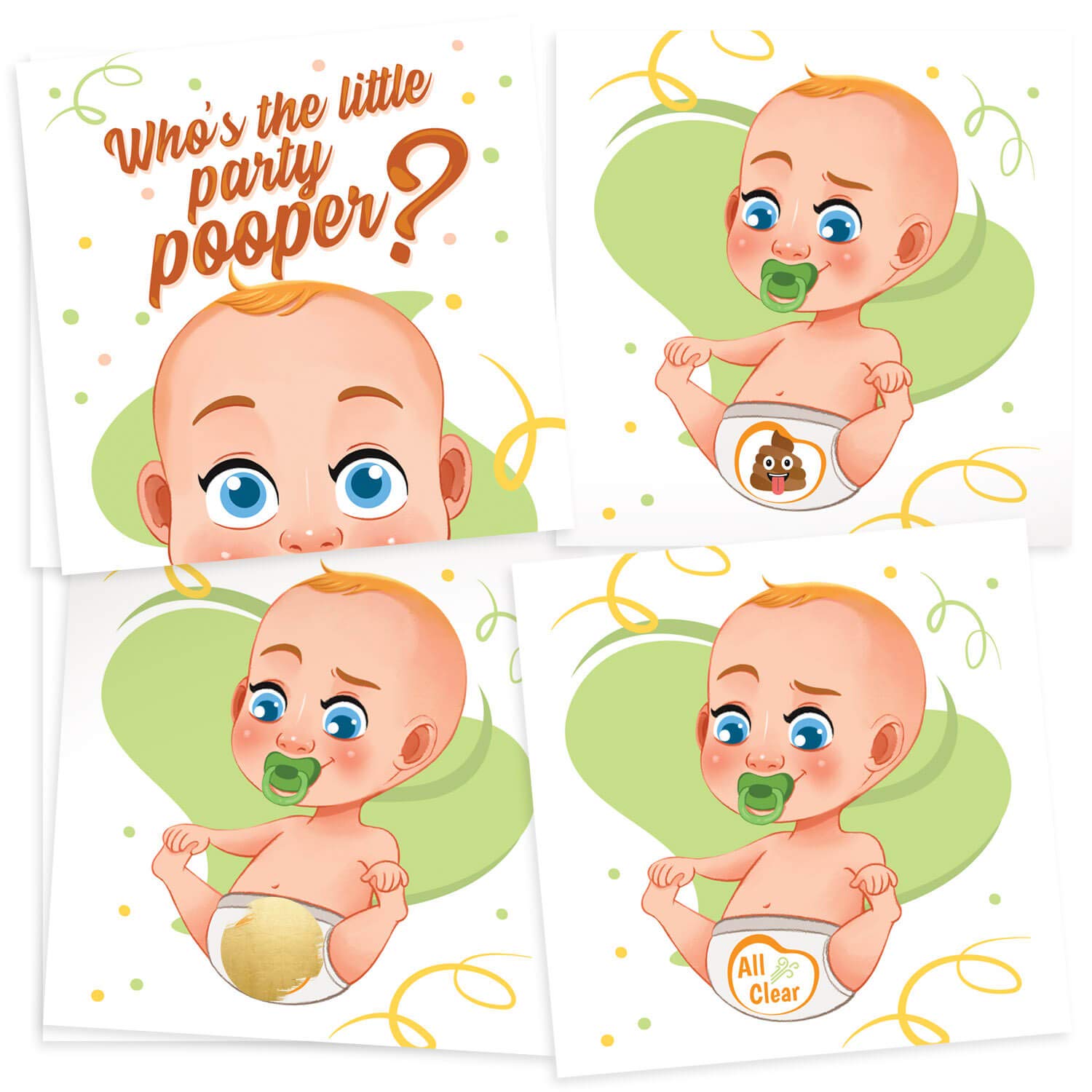 funny baby shower decorations