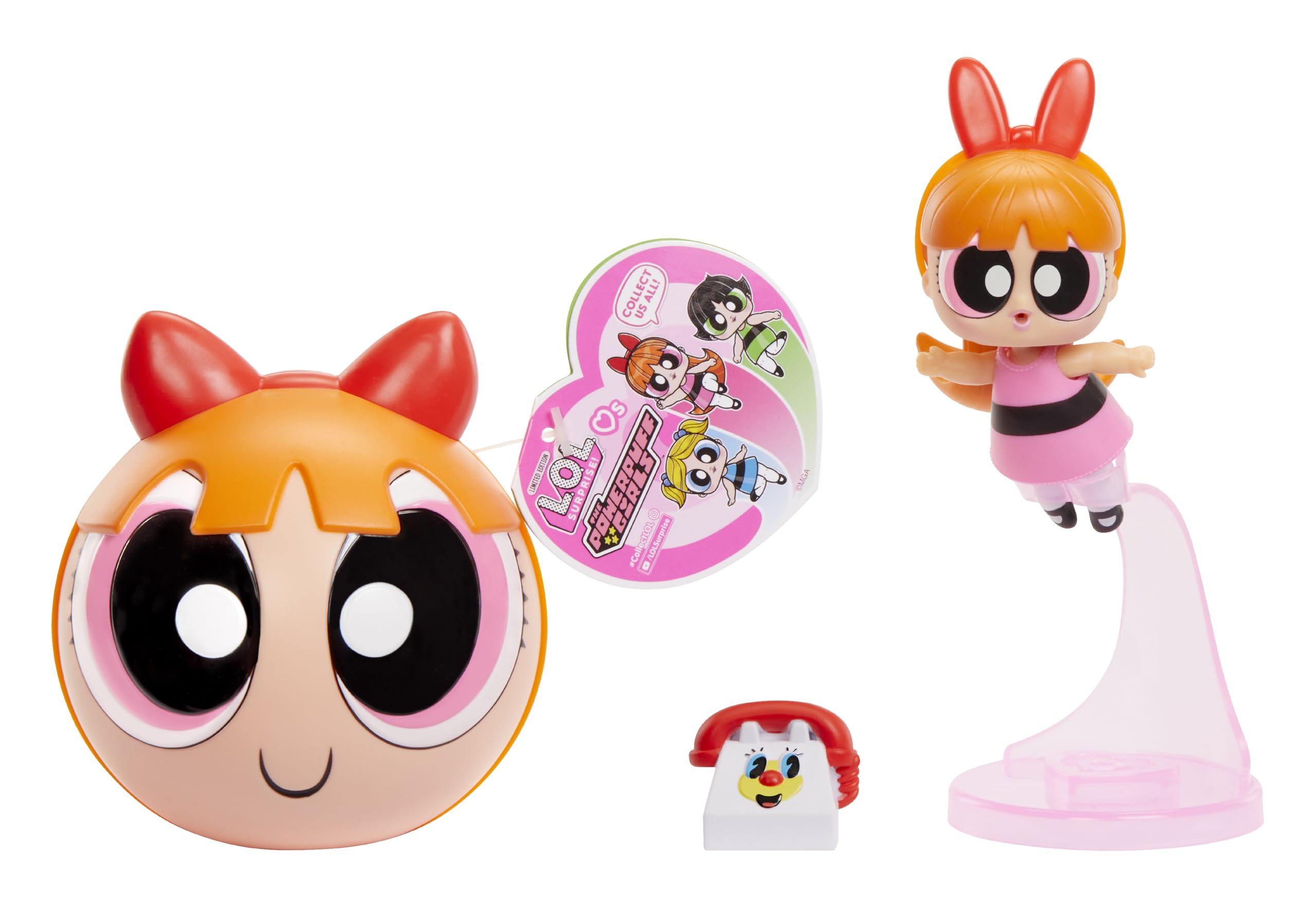 L.O.L. Surprise! Loves The Powerpuff Girls Tots - Includes 1 Doll, Blind Packaging, Comes with Outfit & Accessories, Collect All 3