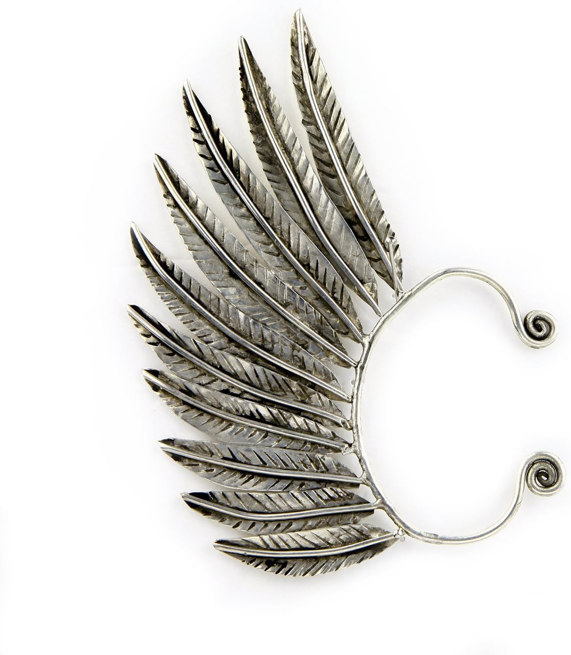 Handmade Feather Ear Wrap Ear Cuff Earrings