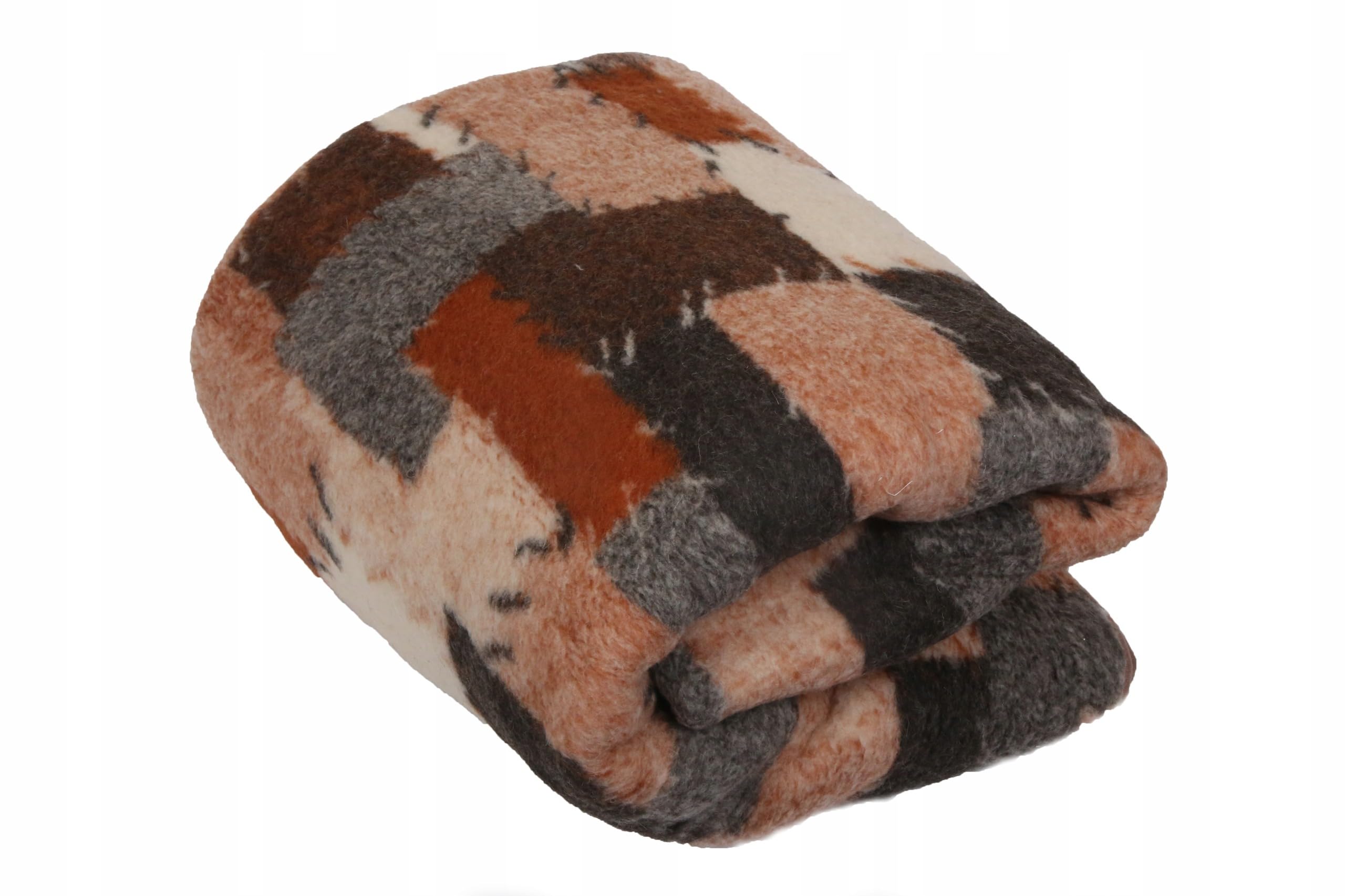 Couverture en Laine Mérinos 100% Naturelle Plaid Durable Haut de Gamme