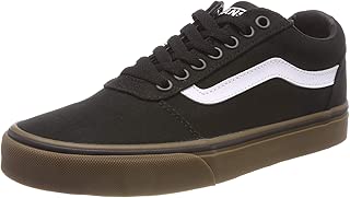 mens black vans gum sole