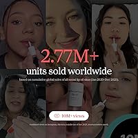 Vista 9 de NOONI Aceite de labios coreano - Appleberry Larga duración, hidratante, voluminizador, revitalizante para labios secos, resistente al agua, no se