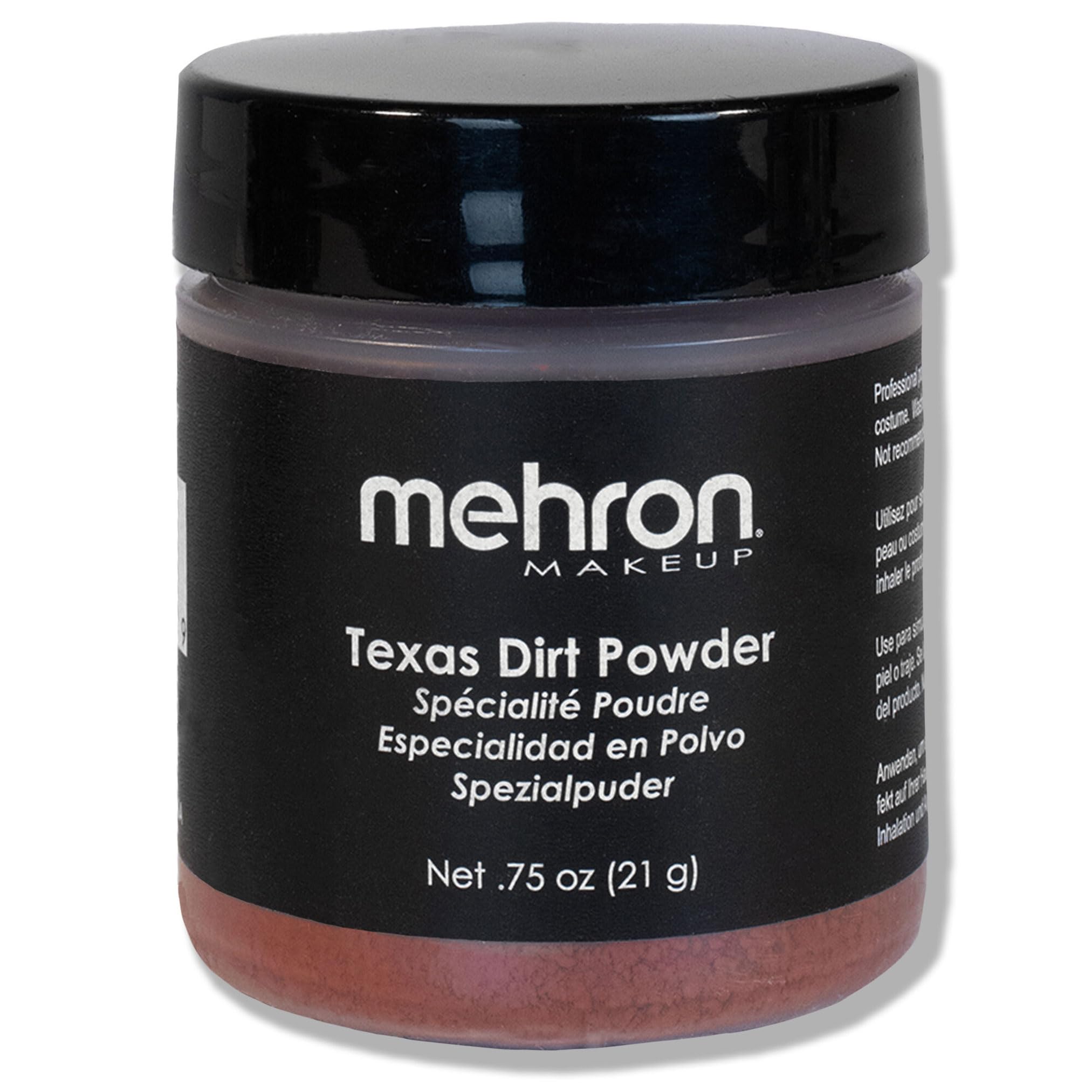 Mehron Texas Dirt Special Effects Makeup Powder (0.75 oz), Medium