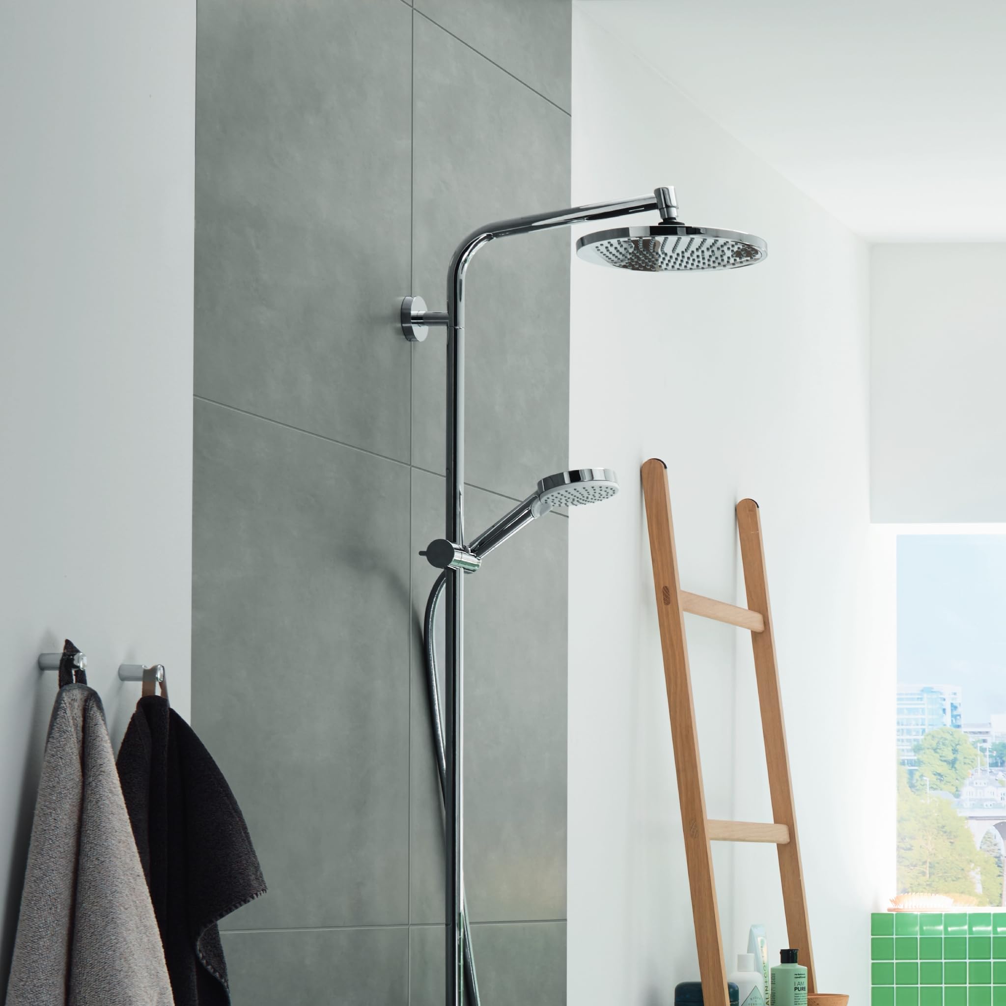 hansgrohe Crometta S 240 1jet Showerpipe Reno EcoSmart 9 l/min