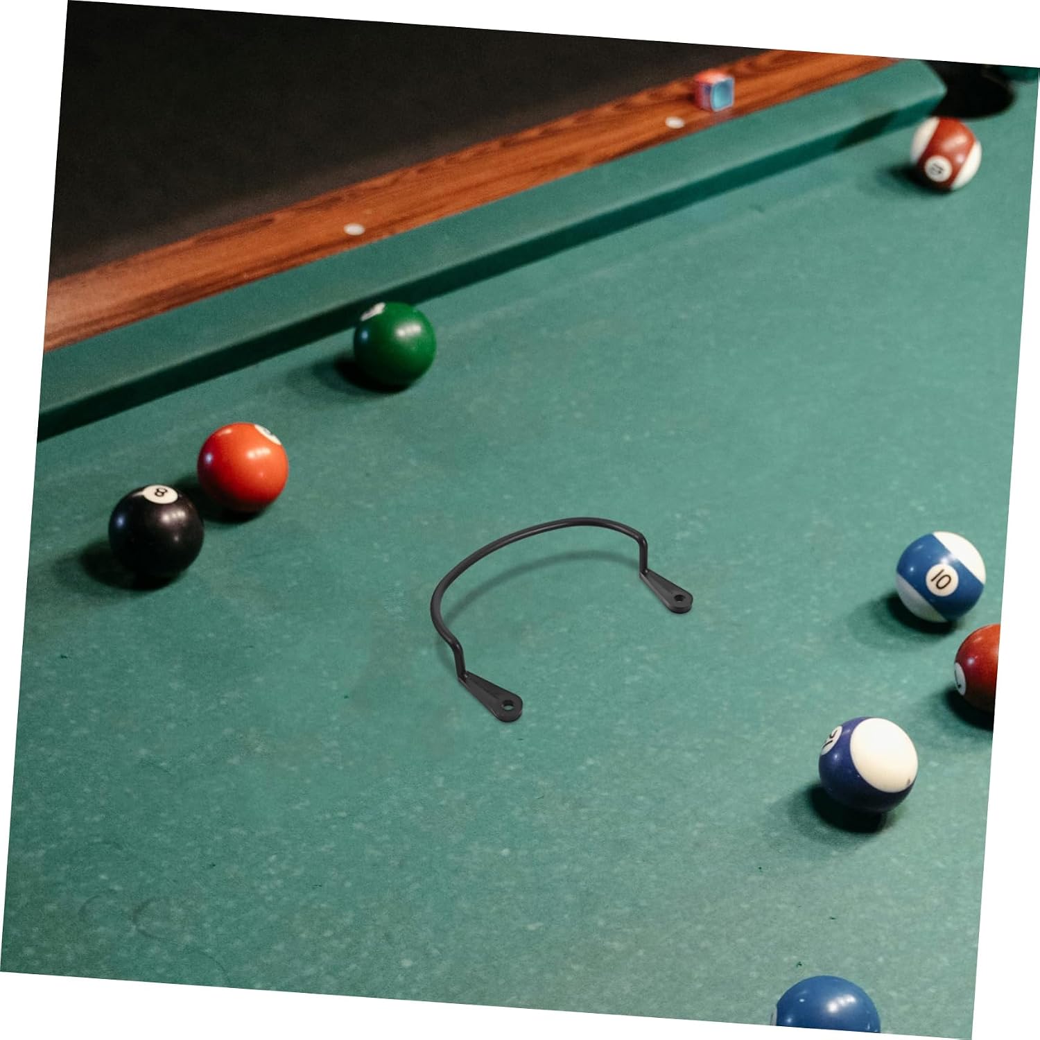 Kisangel 6pcs Billiards Net Bag Holder Kit Pool Table Parts Accessories Billiard Pocket Bracket Kit Corner Fixator