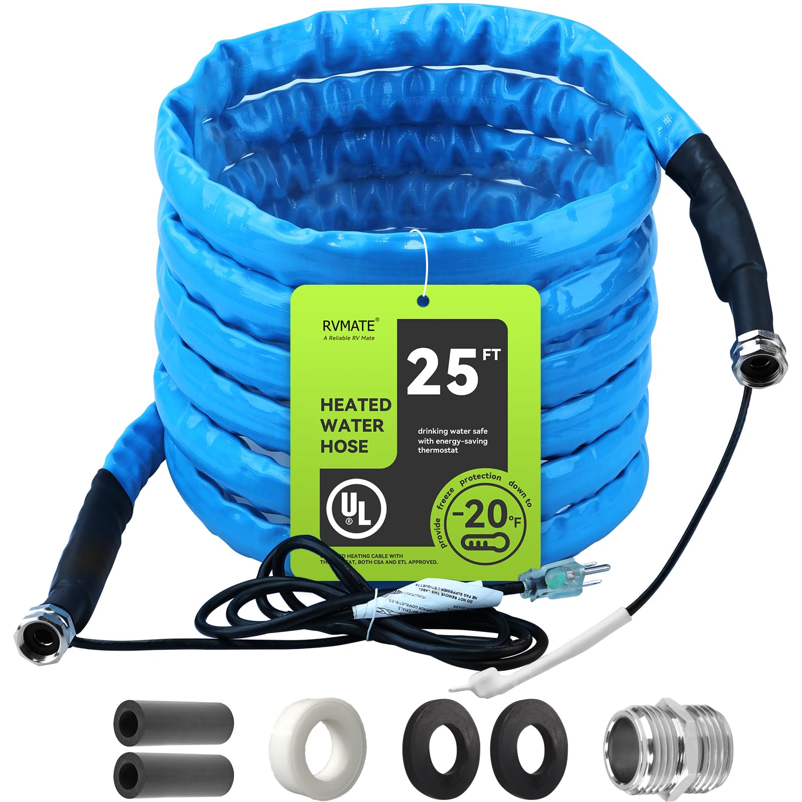 RVMATE Heated Water Hose 