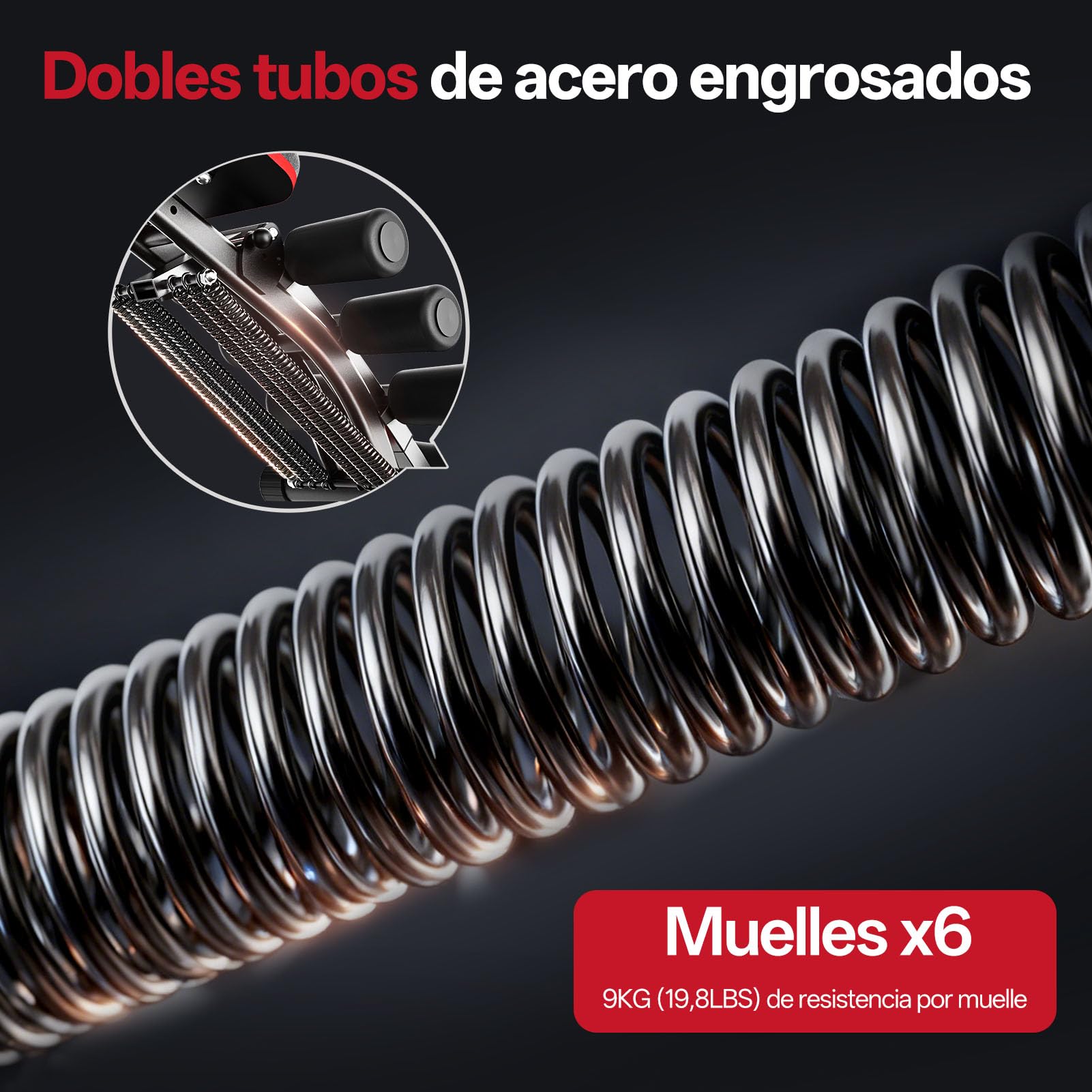 PASYOU Máquina Abdominal con Bandas Resistentes, Entrenador Abdominal Plegable Multifuncional Ajustable, Banco de Ejercicio 135 kg para Gimnasio Casa, Silla Ejercicio Cuerpo Completo