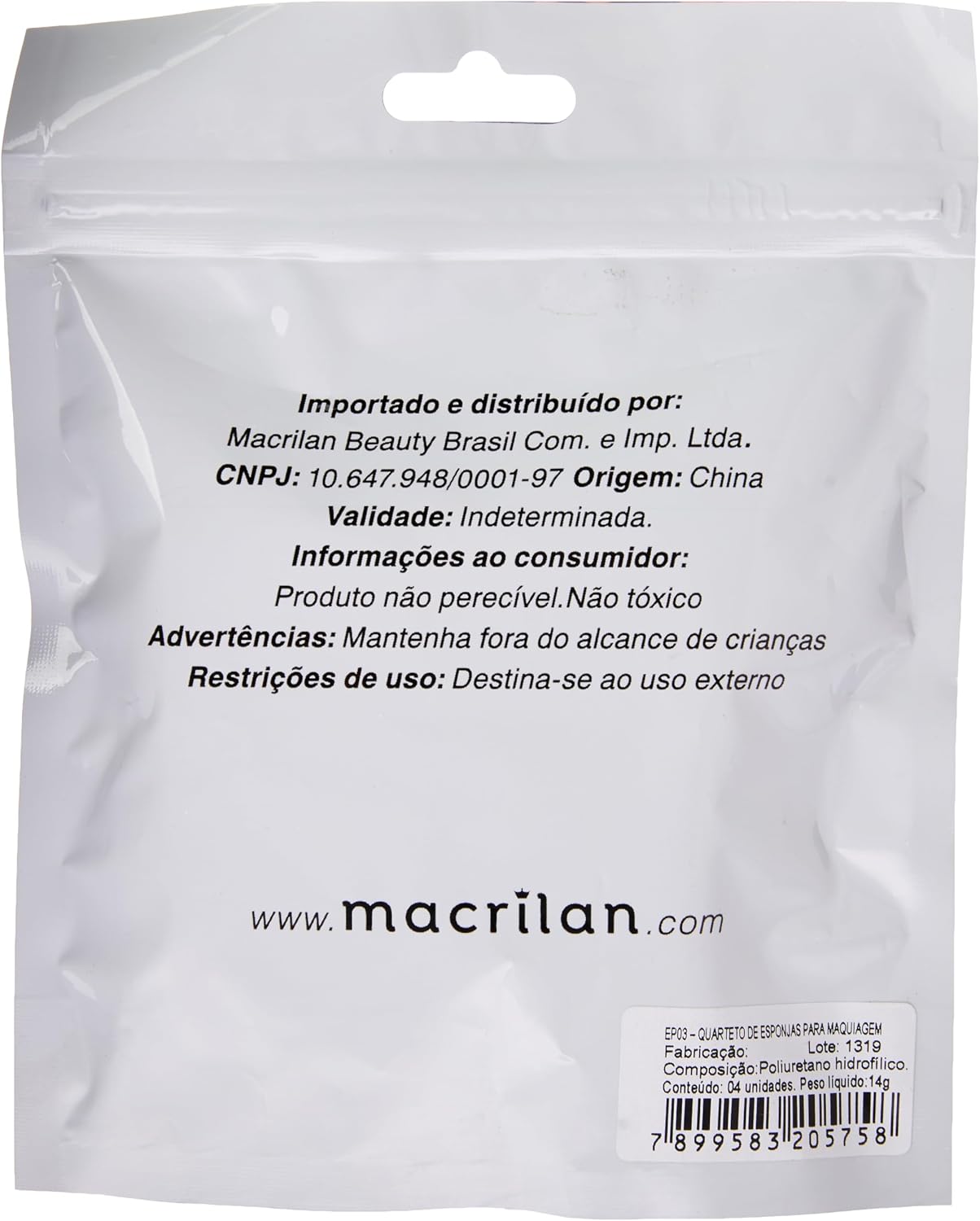 Macrilan Ep03 Quarteto Esponja Base, Macrilan