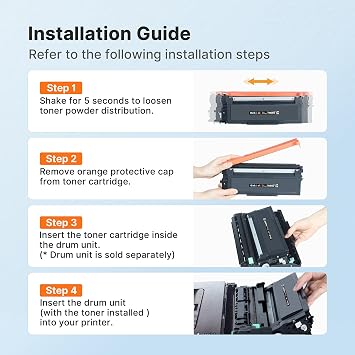 E-Z Ink TN660 Toner Cartridge Compatible for Brother TN660 TN630,2 Black