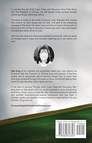 Miniatura 2 de A Journey Through Grief, Loss, Hope And Recovery How Faith Gives You The Freedom To Choose Joy