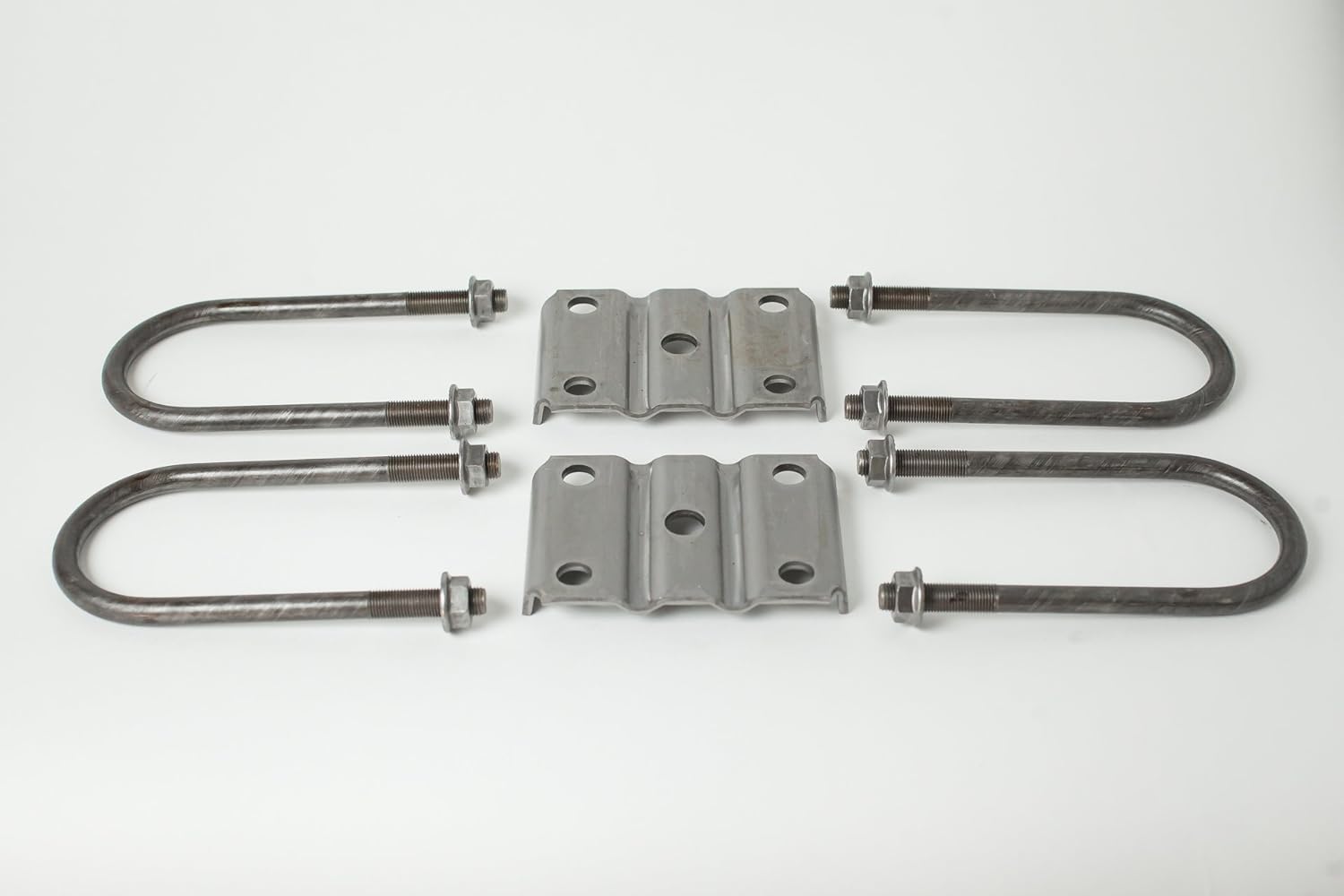 Redline U-Bolt Kit for Mounting 5,200-lb to 7,000-lb, Round Trailer Axles - 7-1/4" Long U-Bolts