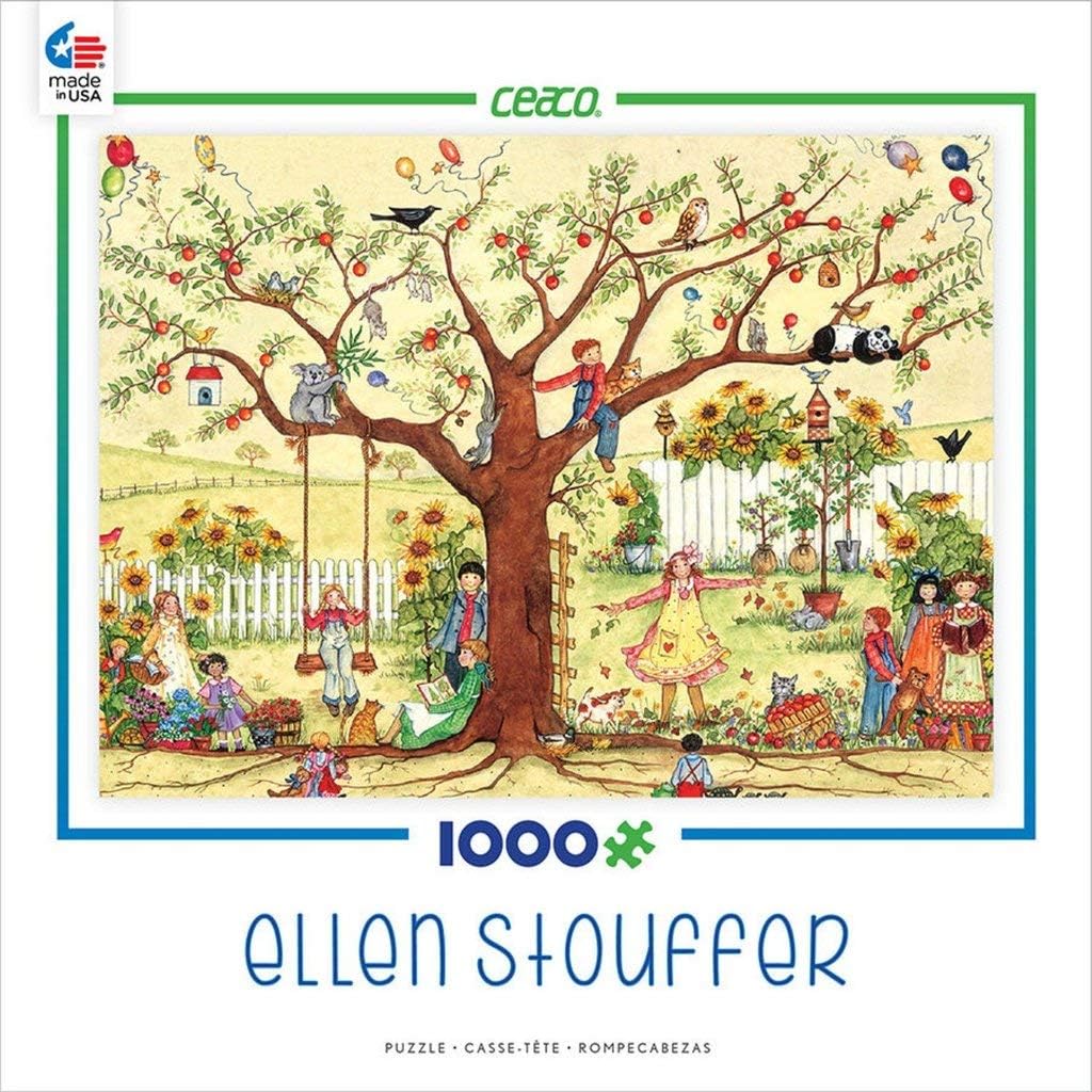 Ceaco Ellen Stouffer Jigsaw Puzzle Growing Together 1000 Pieces