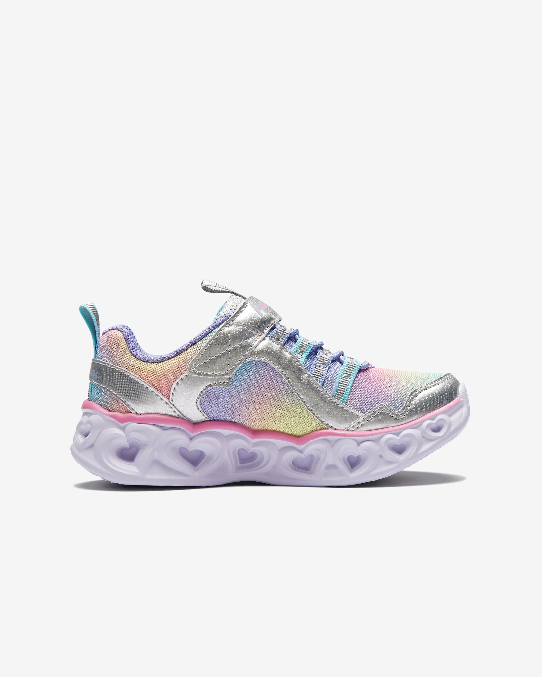 Skechers Heart Lights Rainbow Lux, Zapatillas Niñas