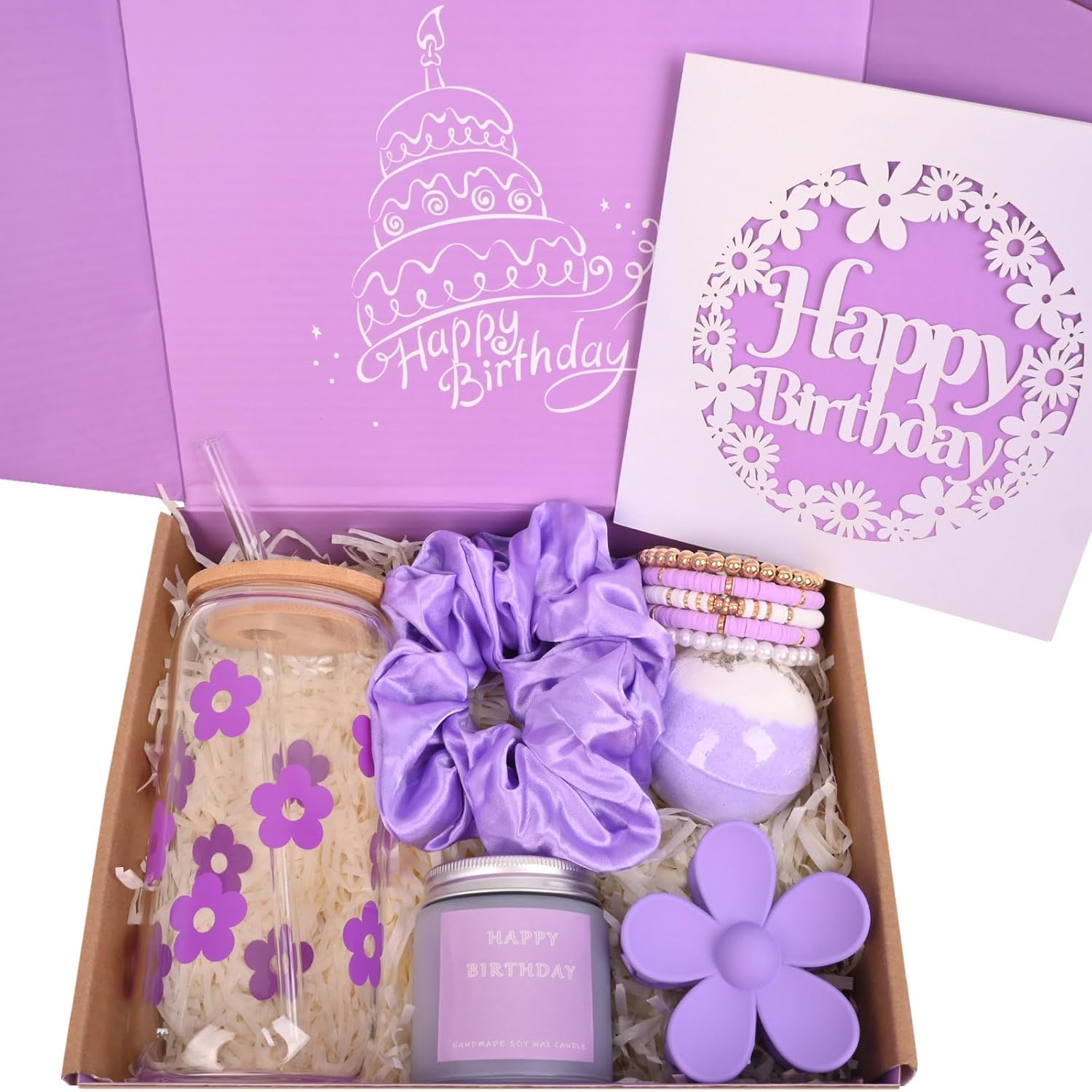 Birthday Gifts for Teen Girls, Happy Birthday Gift Box for Women, Sister, Friendship, Daughter, Girlfriend, Best Friend, Wife, Her, Female, Unique Return Gifts Ideas