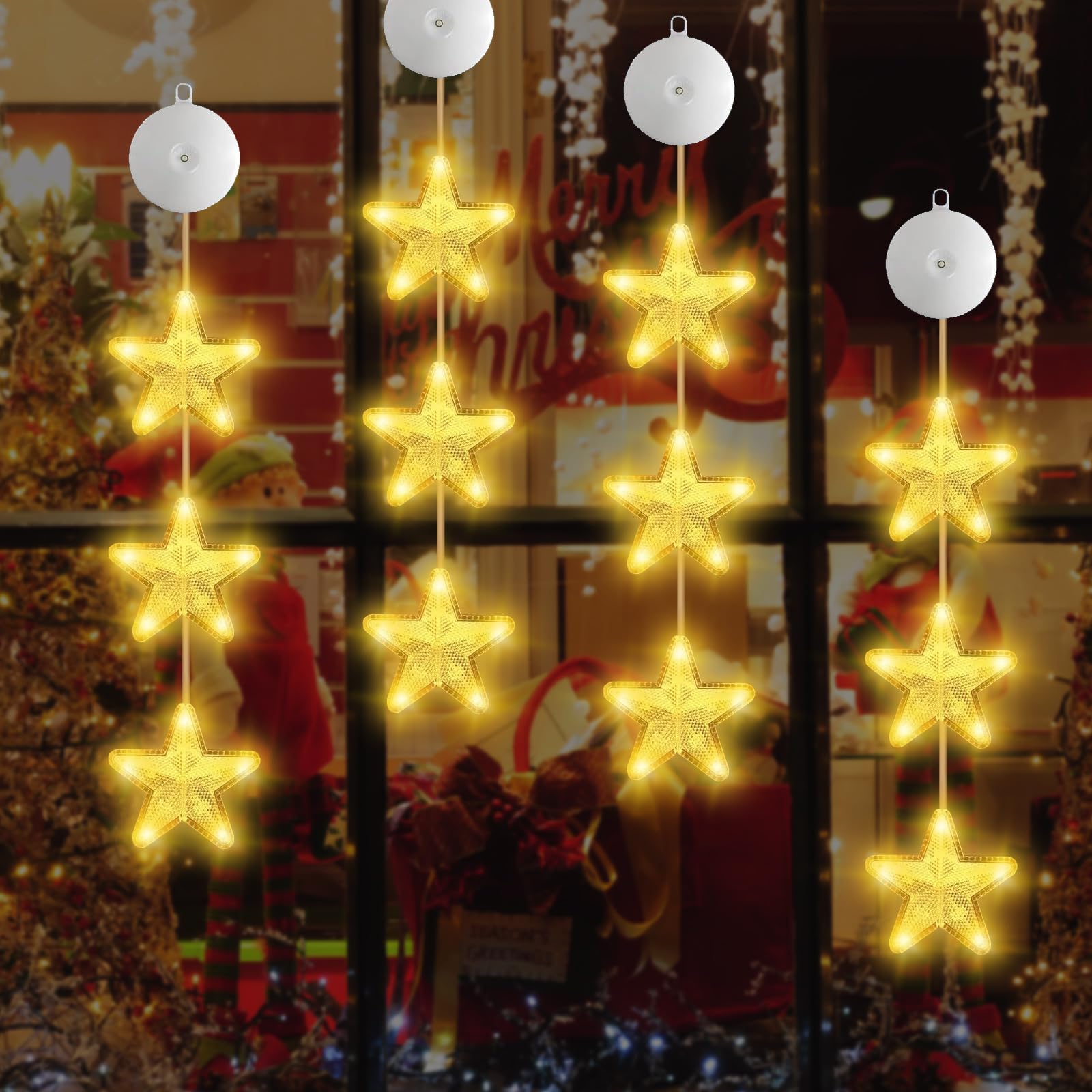 Lumières de Ventouse de Noël
