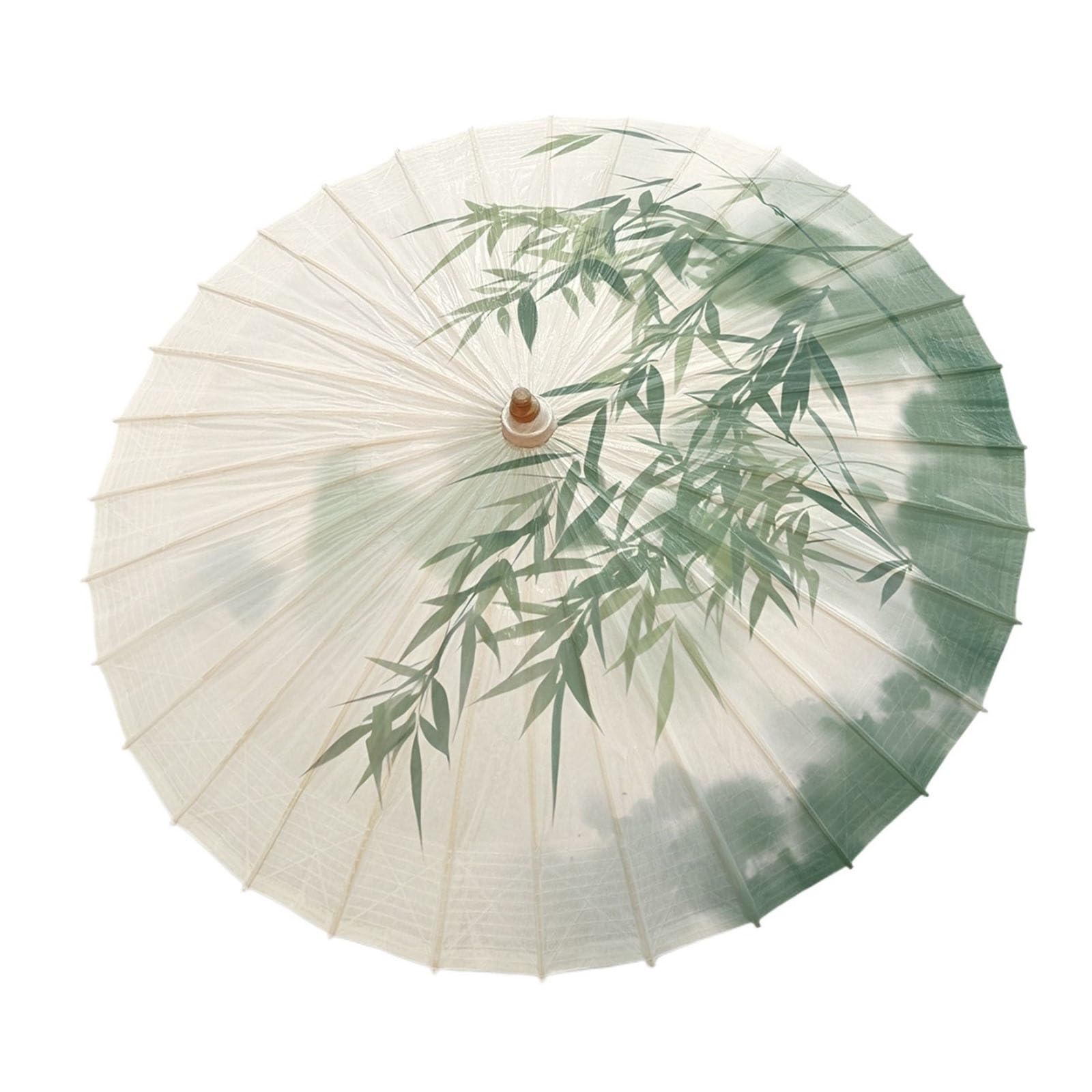 Papierowy Parasol Ręcznie Robione Olej Tungowy Parasol Chiński | Składane Odporne Na Deszcz Ochrona Przed Słońcem Japoński Parasol Do Cheongsam Kempingu Fotografii(Half,120cm,F)